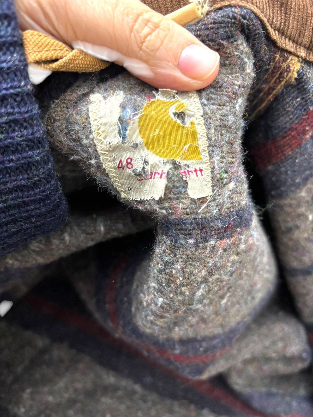 Carhartt × Vintage Vintage Carhartt Detroit Jacket Plaid Inner Size US M / EU 48-50 / 2 - 15 Thumbnail