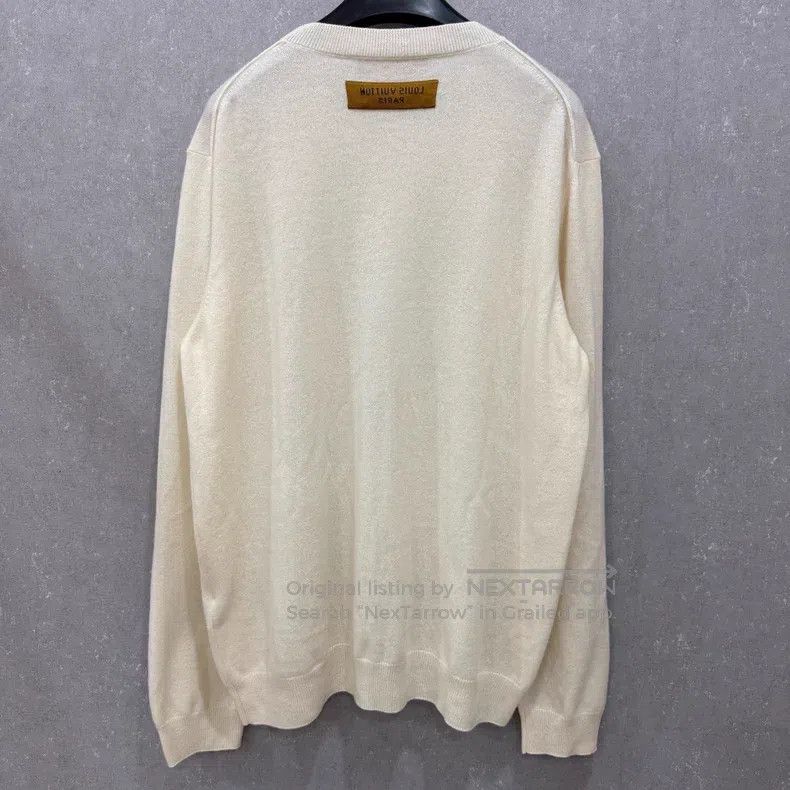 Louis Vuitton Louis Vuitton size 4l Embossed logo wool sweater Size US M / EU 48-50 / 2 - 2 Thumbnail