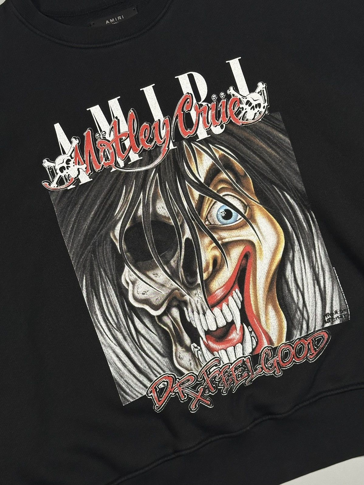 Amiri Amiri x Motley Crue Dr.Feelgood Oversized Crewneck Size US S / EU 44-46 / 1 - 4 Thumbnail