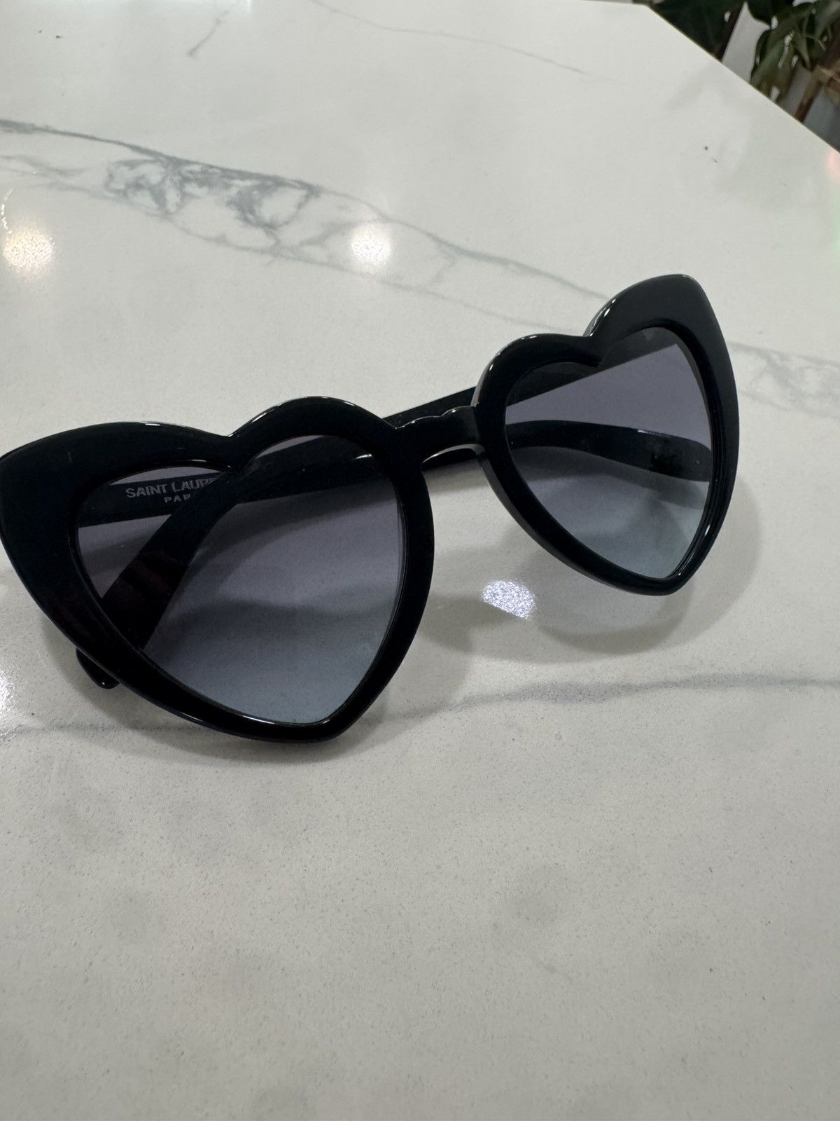 Saint Laurent Paris Sl181 LouLou Heart Sunglasses Size ONE SIZE - 1 Thumbnail