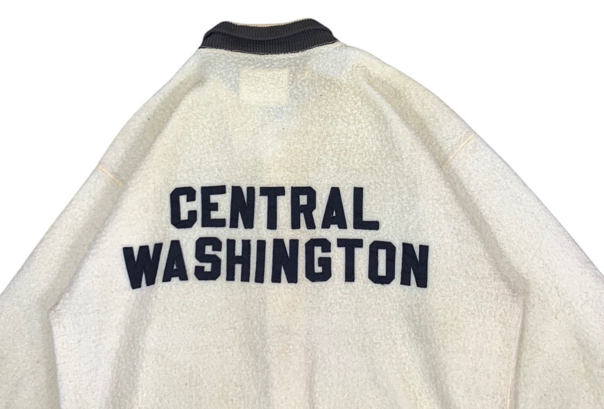 VINTAGE 50s CHAMPION CENTRAL WASHINGTON KNITTED SWEATER
