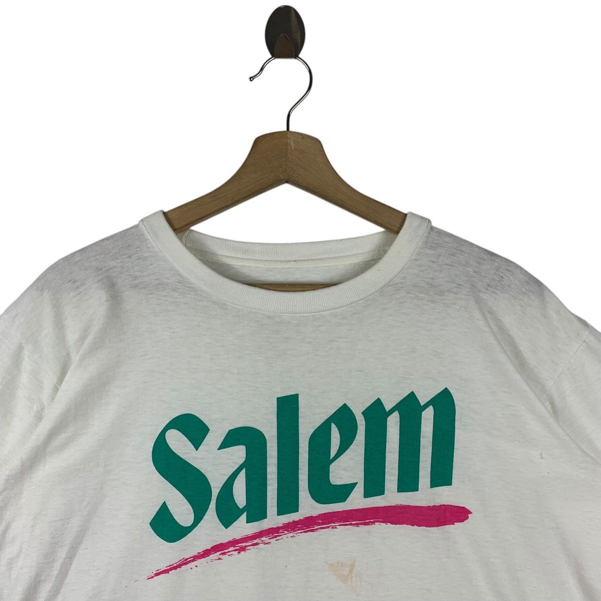 Vintage Vintage SALEM big spellout tee Size US M / EU 48-50 / 2 - 2 Thumbnail