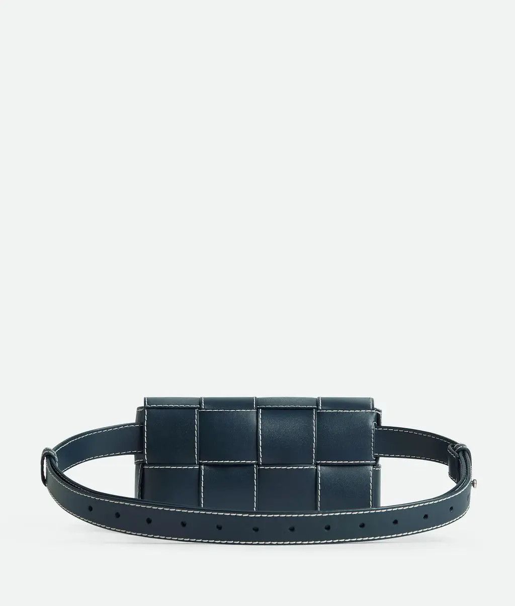 Bottega Veneta o1n1vont0525 Size: OS / Cassette Belt Bag in Blue Size ONE SIZE - 4 Thumbnail