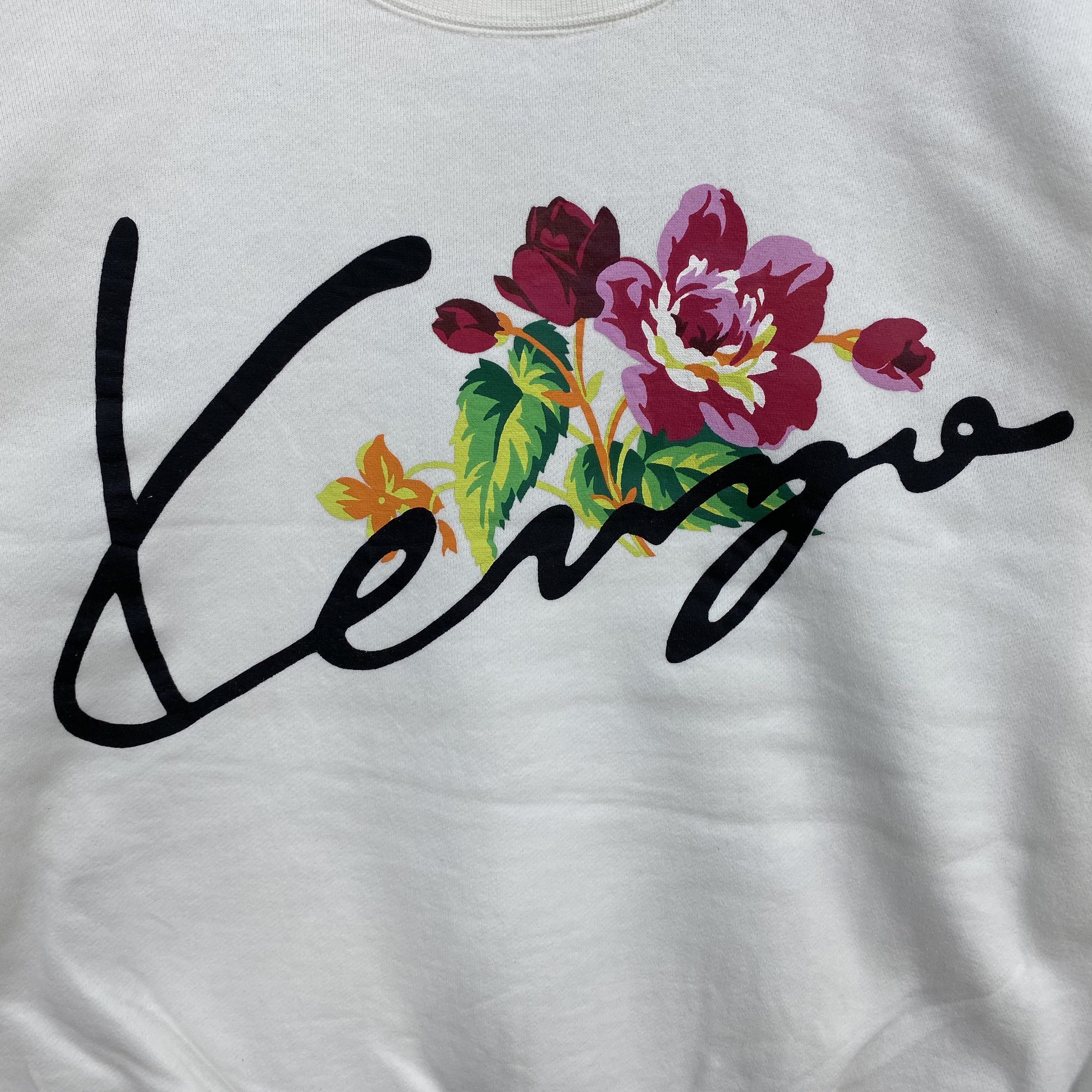 Kenzo Vintage Y2K Kenzo Pullover Sweatshirt Floral Crewneck Jumper Size US M / EU 48-50 / 2 - 3 Thumbnail