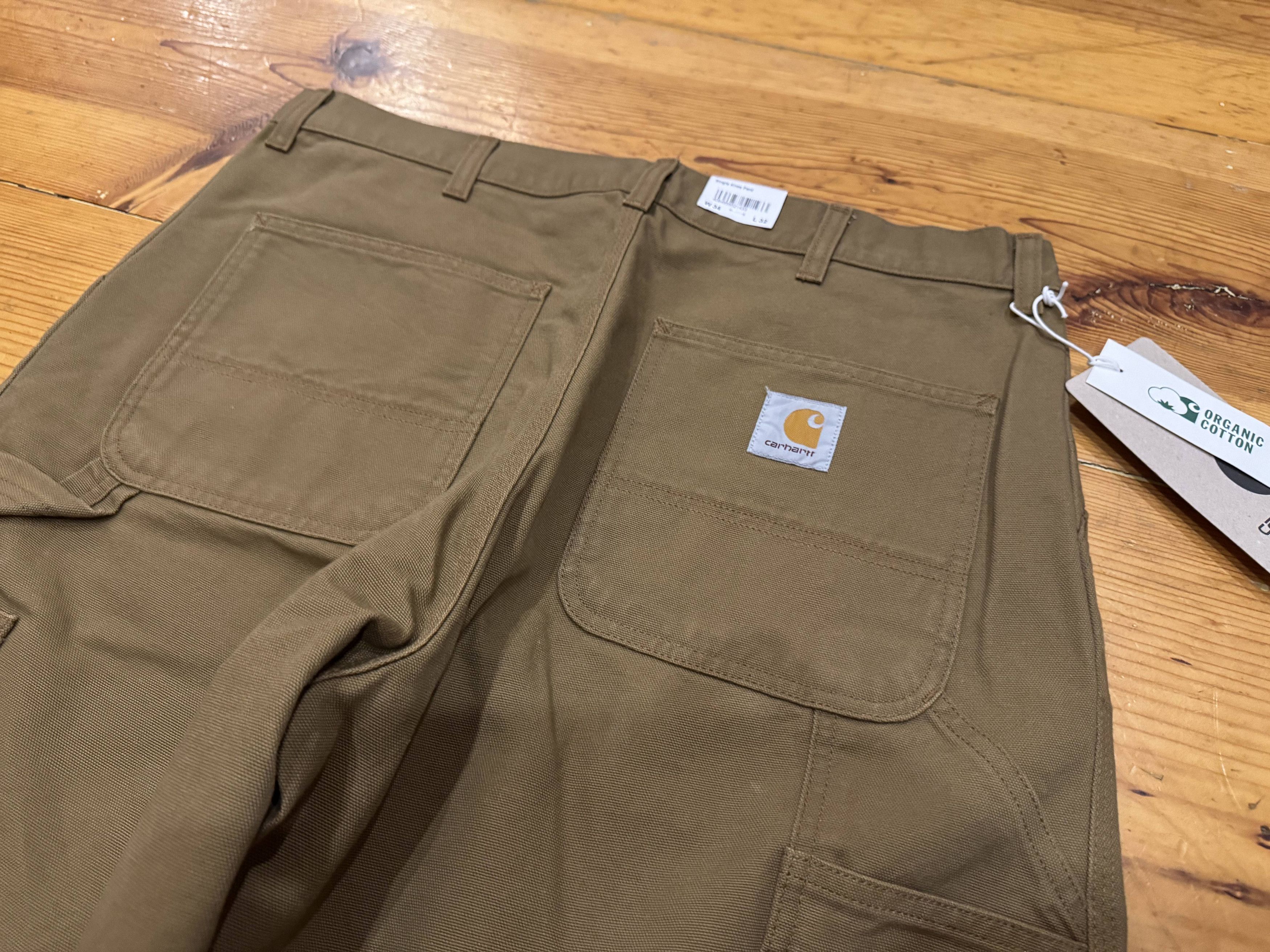 Carhartt Wip Carhartt WIP Single Knee Pant Hamilton Brown sz. 34x32 Size US 34 / EU 50 - 6 Thumbnail
