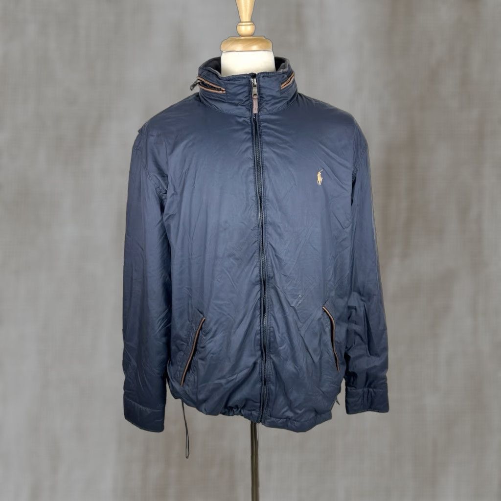 Polo Ralph Lauren Polo Ralph Lauren Softshell Jacket XL Zip Up Packable Windbreaker Navy Blue Polo Ralph Lauren Size US XL / EU 56 / 4 - 1 Thumbnail