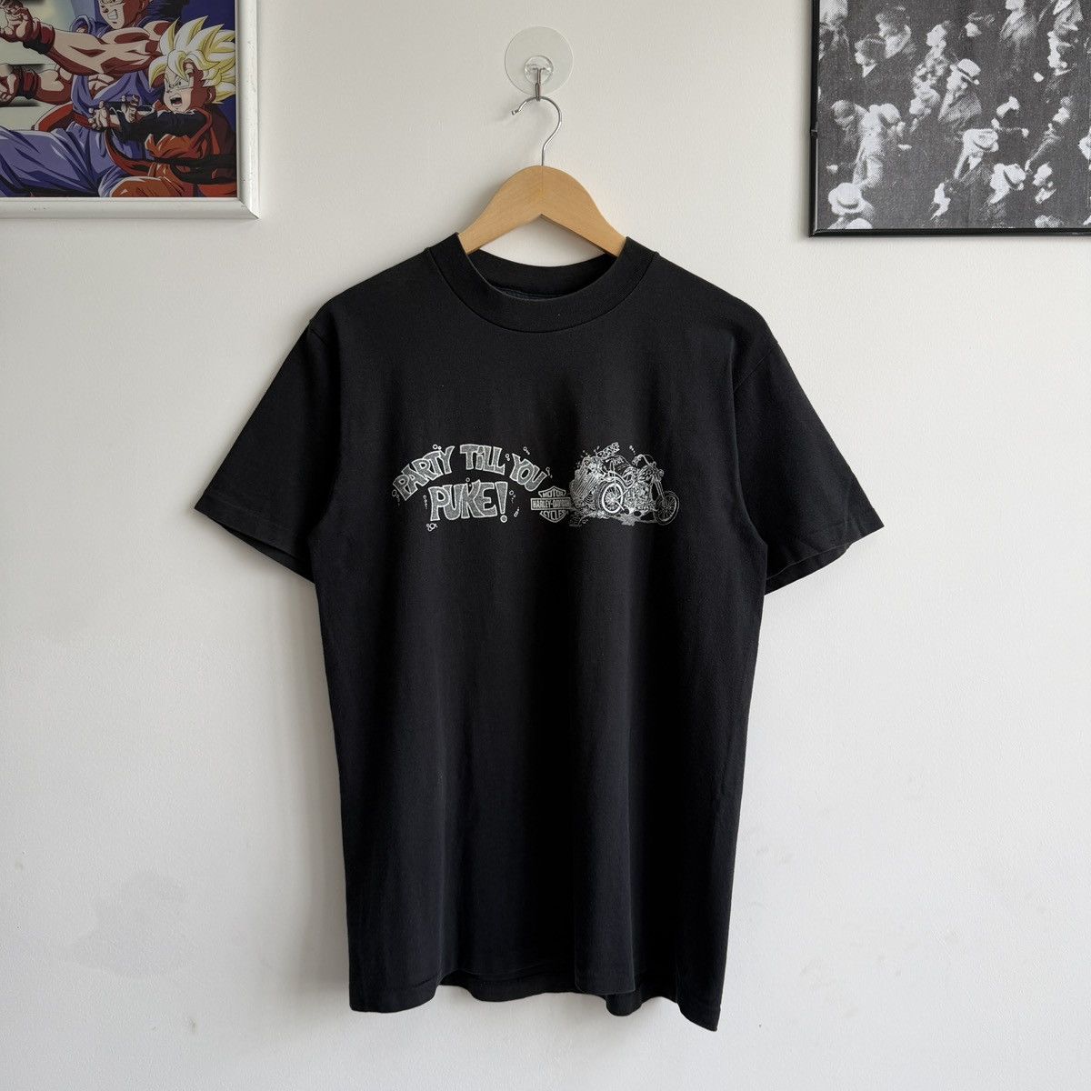 Harley Davidson Vintage 1990s Harley Davidson Tee Shirt Size US M / EU 48-50 / 2 - 1 Thumbnail