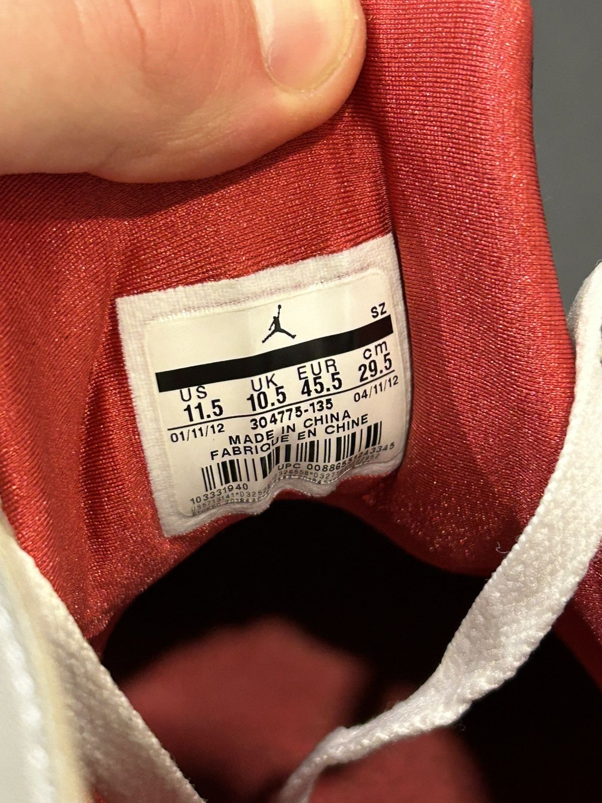 Jordan Brand Jordan 7 Retro ‘Olympic’ Size US 11.5 / EU 44-45 - 6 Thumbnail