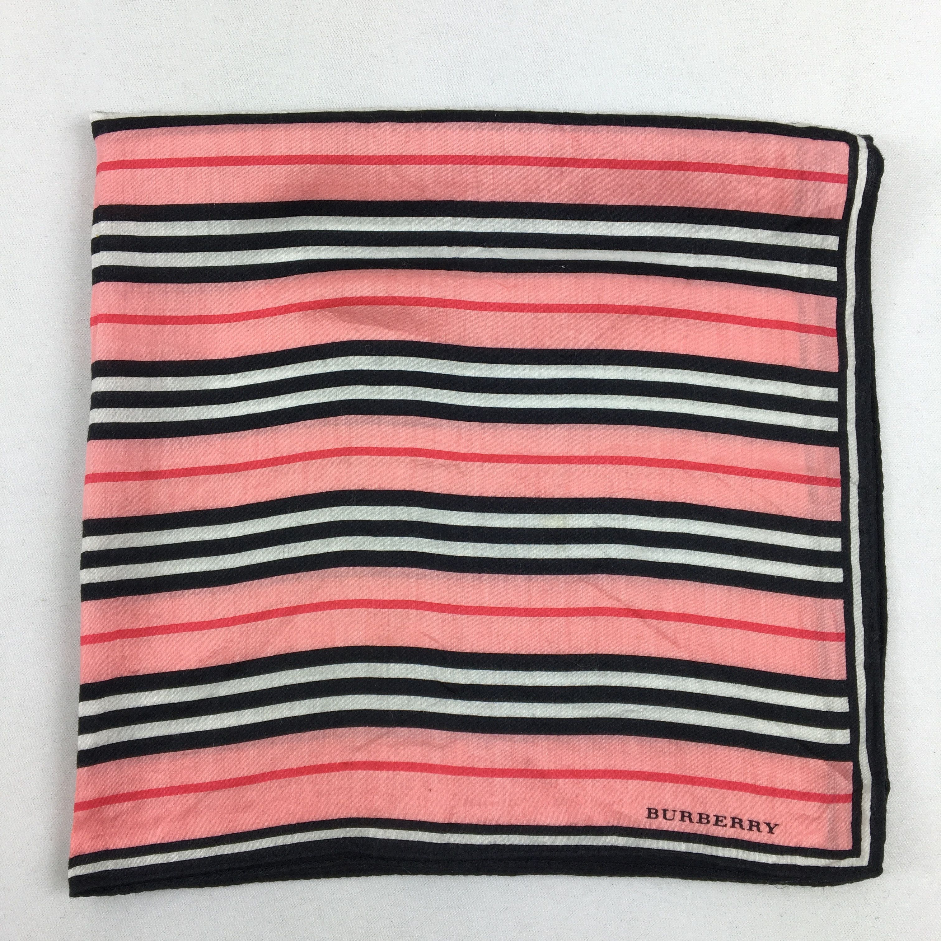 Burberry Vintage Burberry Handkerchief Neckerchief Bandana - AC72942 Size ONE SIZE - 4 Thumbnail