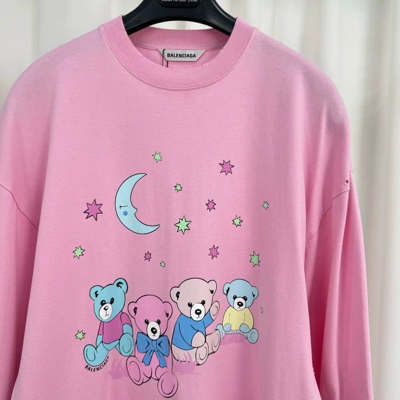 Balenciaga Balenciaga Moon and bear print long sleeve Size US XXS / EU 40 - 3 Thumbnail