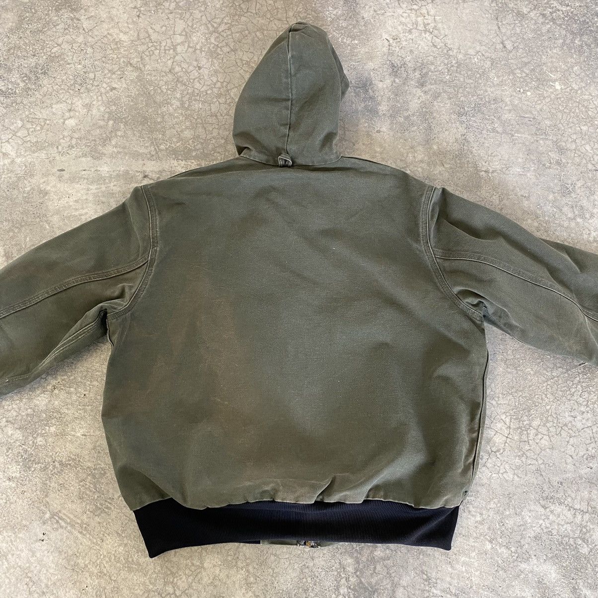 トップス Carhartt 00s moss green active jacket Carhartt WIP Active Jacket (Quilted Fleece Lined) - Tarragon | UE