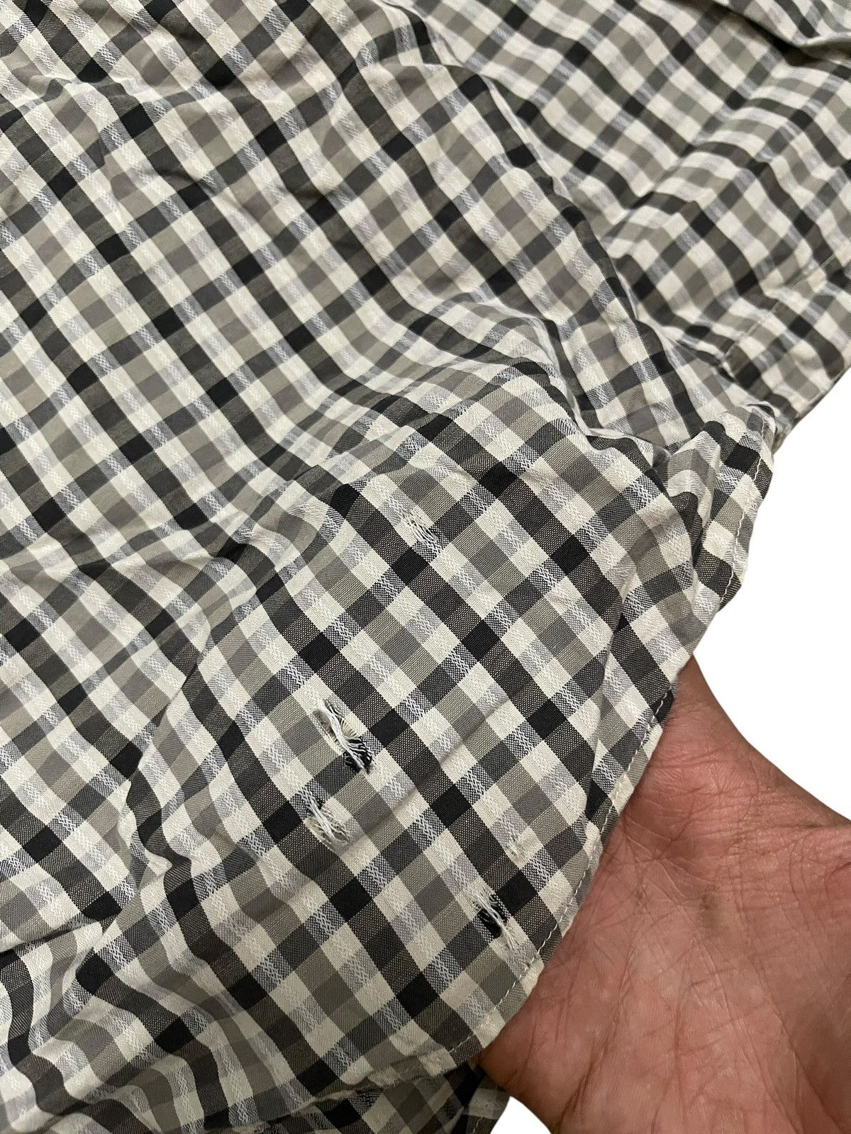Burberry Vintage Burberry Checkered Button Up Shirt Size US L / EU 52-54 / 3 - 6 Thumbnail