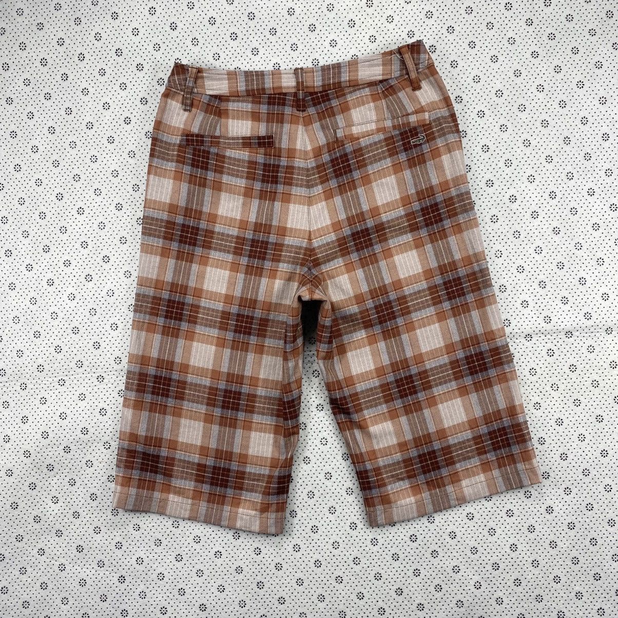 Japanese Brand Crocodile Japan Vintage Plaid Shorts – Archive Summer Flex Size US 29 - 2 Thumbnail