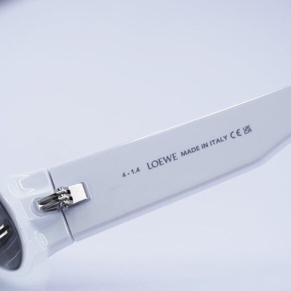 Loewe Loewe LW40033I 21C Sunglasses White Rectangle Frame, Smoke Size ONE SIZE - 9 Thumbnail