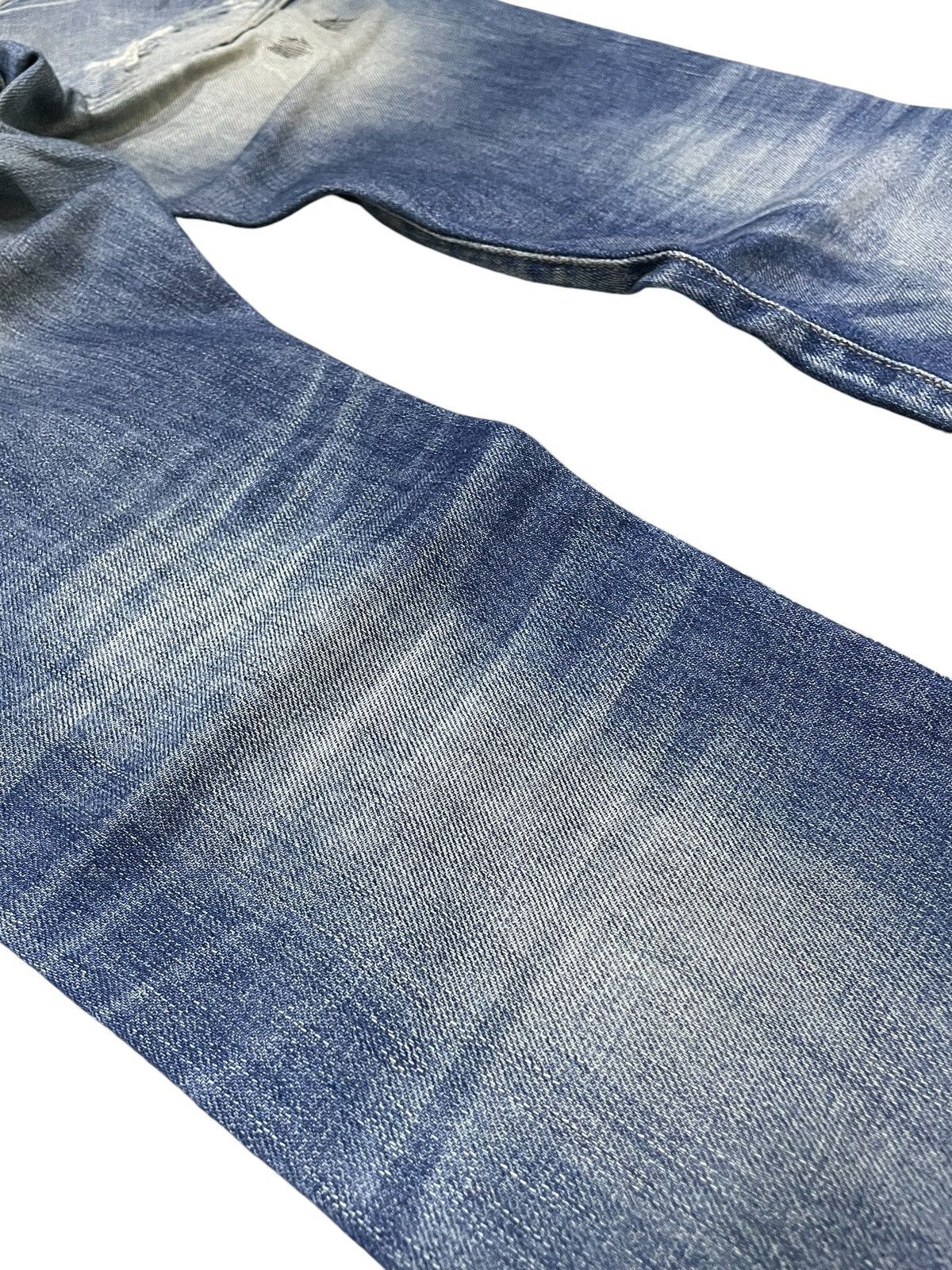 Hysteric Glamour × Scotch & Soda Scotch & Soda Distressed Repaired Heavy Stitched Jeans Size US 30 / EU 46 - 16 Thumbnail