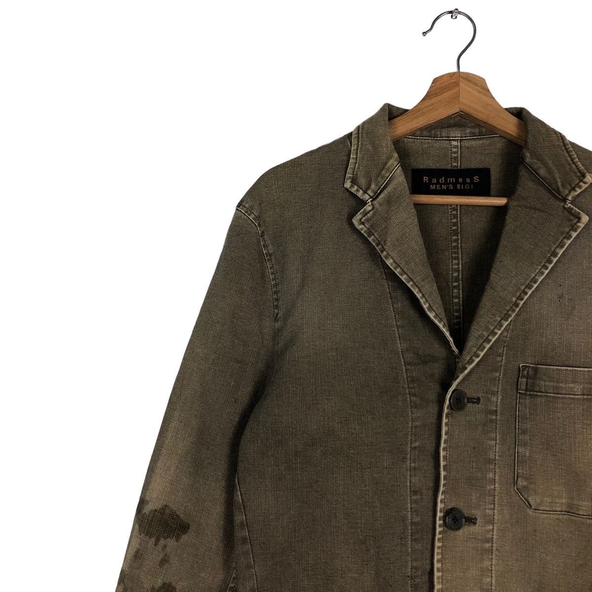 Issey Miyake 🔥Vtg Chore Work Jacket Canvas Radmess Bigi Japan Size US S / EU 44-46 / 1 - 7 Thumbnail
