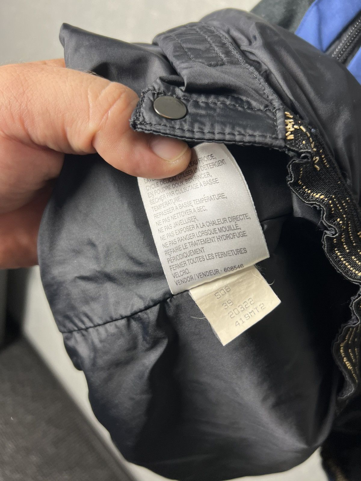Goretex × The North Face × Vintage Rare Vintage The North Face Gore-Tex Blue TNF Jacket Size US S / EU 44-46 / 1 - 25 Thumbnail