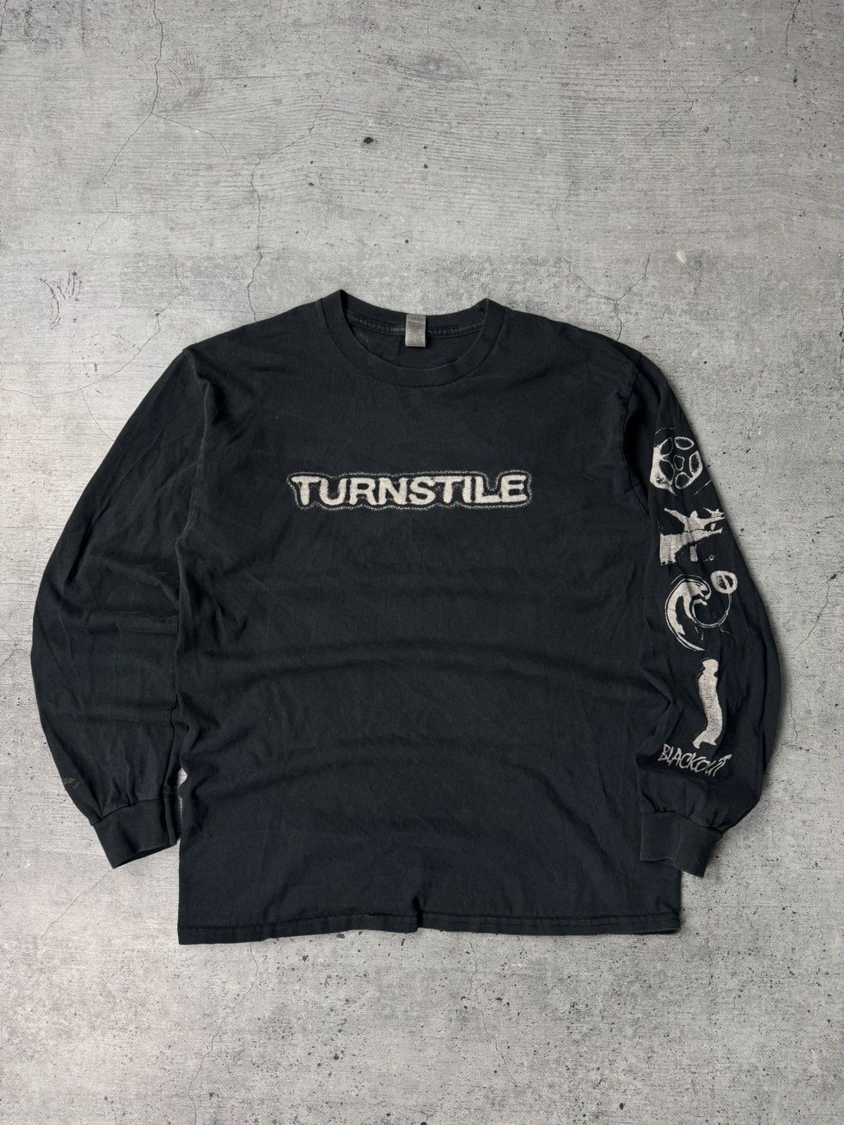 Hard Rock Cafe VTG Turnstile Glow On Tour Long Sleeve T Shirt M Hardcore Size US M / EU 48-50 / 2 - 3 Thumbnail
