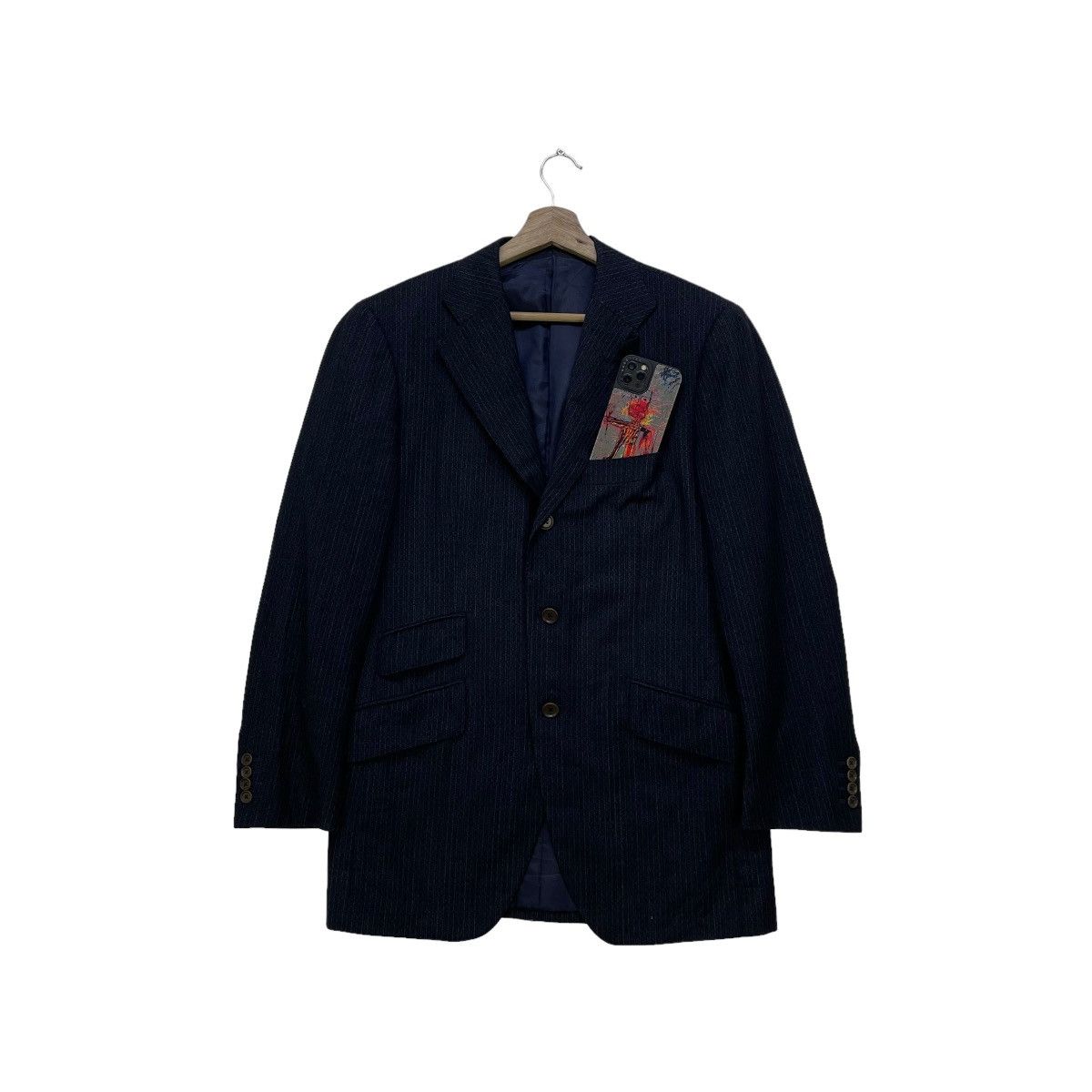 Loro Piana 🔥Vintage Loro Piana Single Pocket Jacket Size US M / EU 48-50 / 2 - 3 Thumbnail