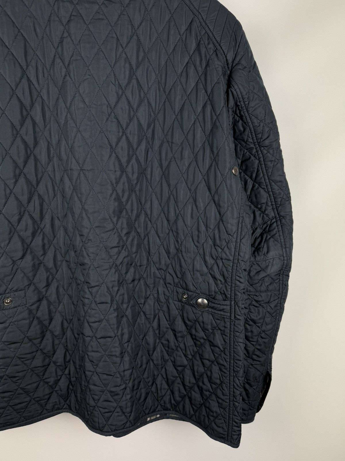 Belstaff Belstaff Men’s Quilted Jacket Size 56 Navy Size US XL / EU 56 / 4 - 18 Thumbnail