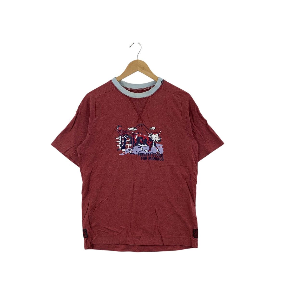 Evisu Vintage EVISU JAPAN Custom Made Collection Ranch Tee Shirt Size US L / EU 52-54 / 3 - 1 Thumbnail