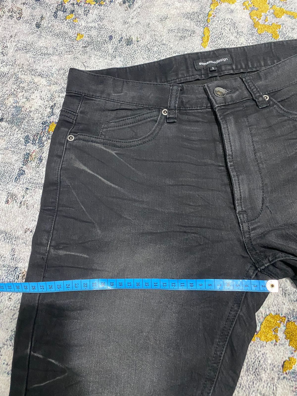 semanticdesign Mud Wash Semantic Design Distressed Denim Jeans Size US 30 / EU 46 - 15 Thumbnail