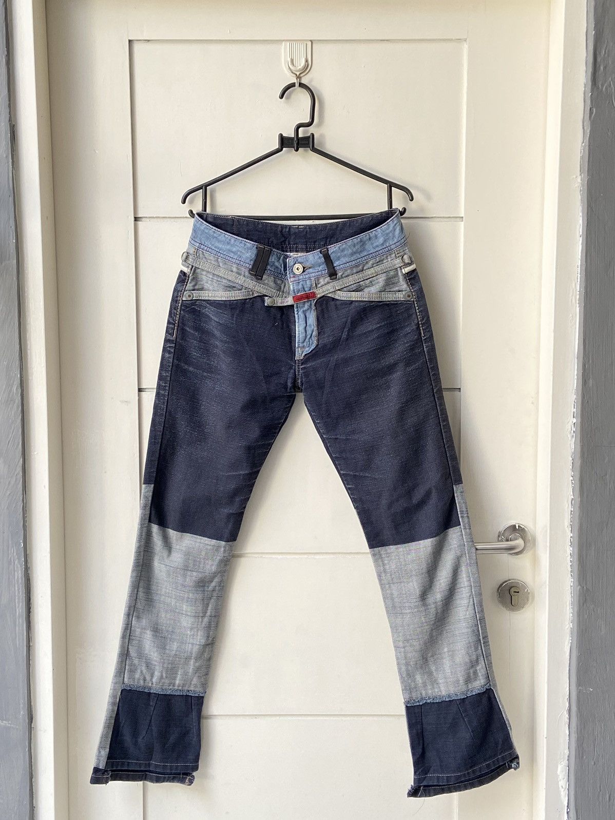 Marithe Francois Girbaud Blue Pants