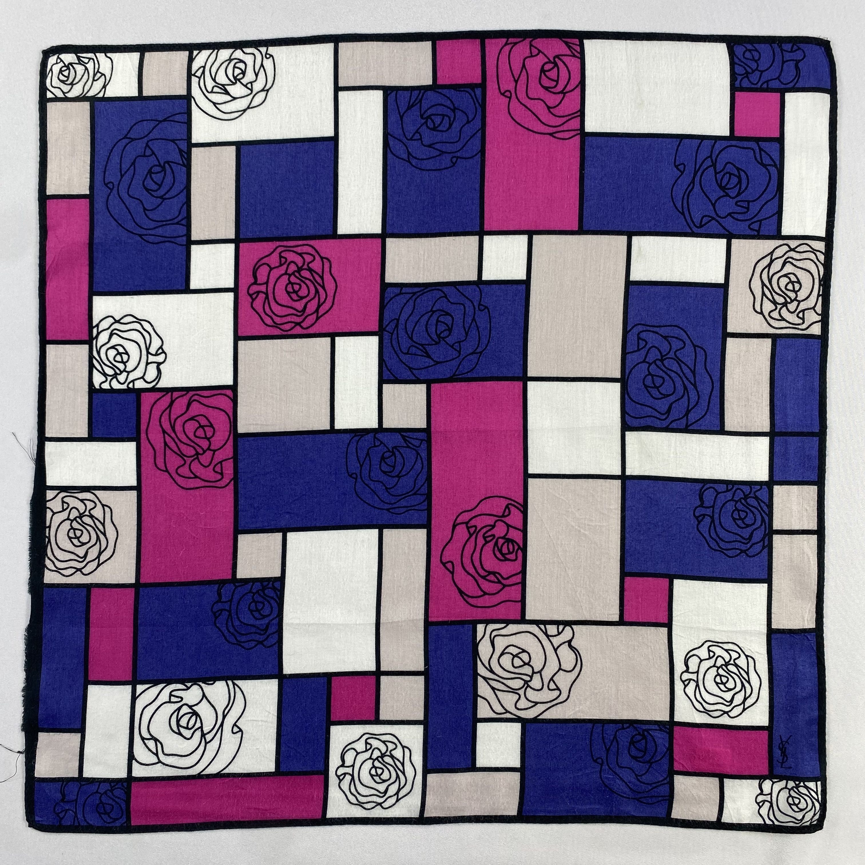 Yves Saint Laurent Bandana/ Handkerchief / Neckerchief-P1791