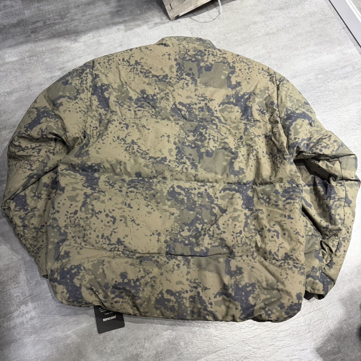 Represent Clo. Represent Puffer Jacket Camo Size US M / EU 48-50 / 2 - 3 Thumbnail