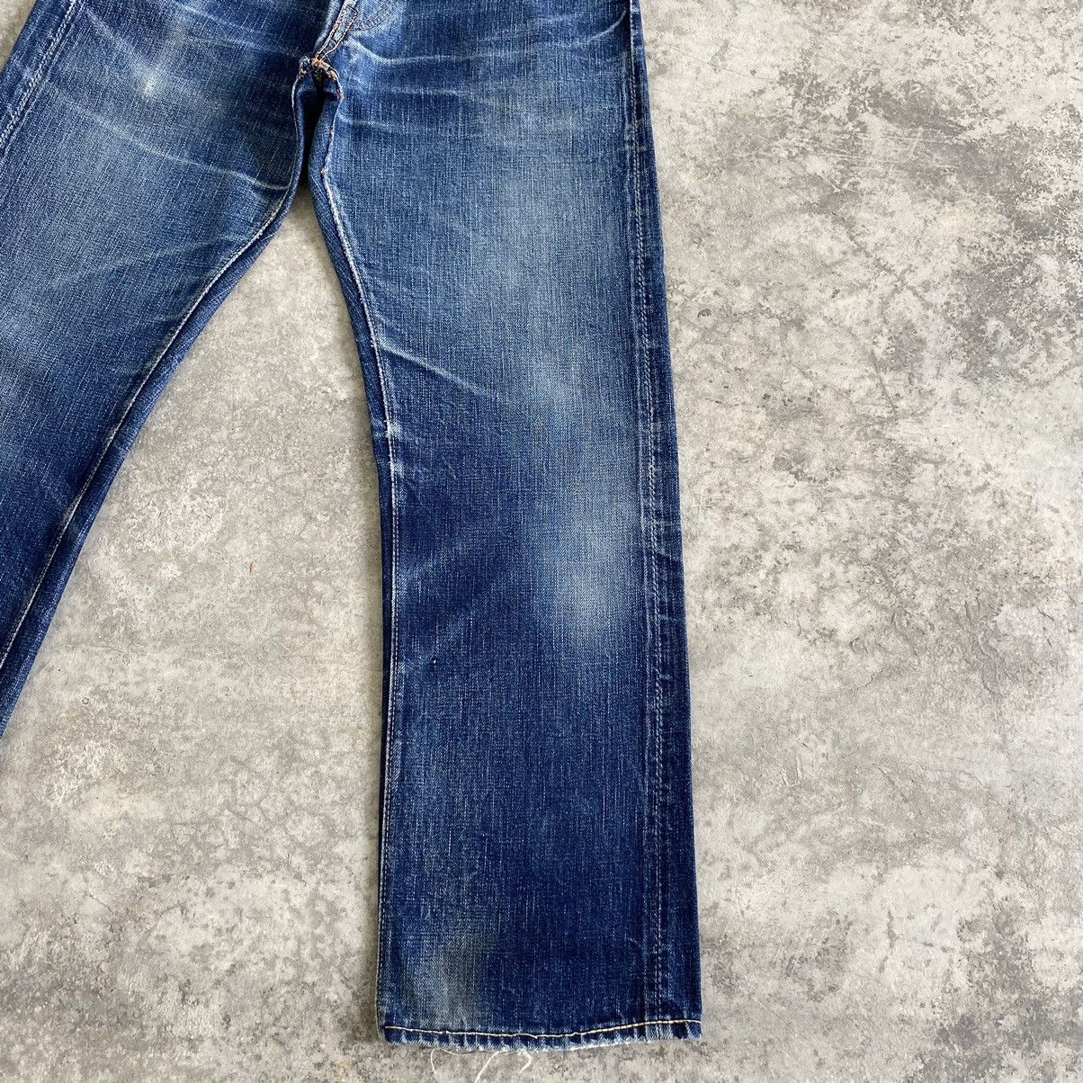Full Count & Co. Vintage Full Count Japan Faded Blue Selvedge Denim Jeans Size US 28 / EU 44 - 5 Thumbnail