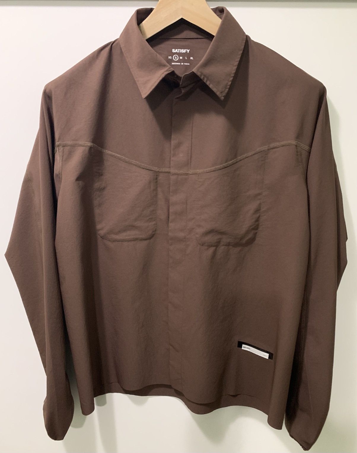 Satisfy Satisfy Peaceshell River Shirt - Rocky Road Size US S / EU 44-46 / 1 - 1 Thumbnail