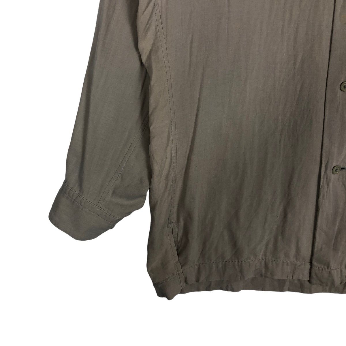 Issey Miyake 🔥 VINTAGE ISSEY MIYAKE RAYON MANDARIN SHIRTS Size US M / EU 48-50 / 2 - 8 Thumbnail