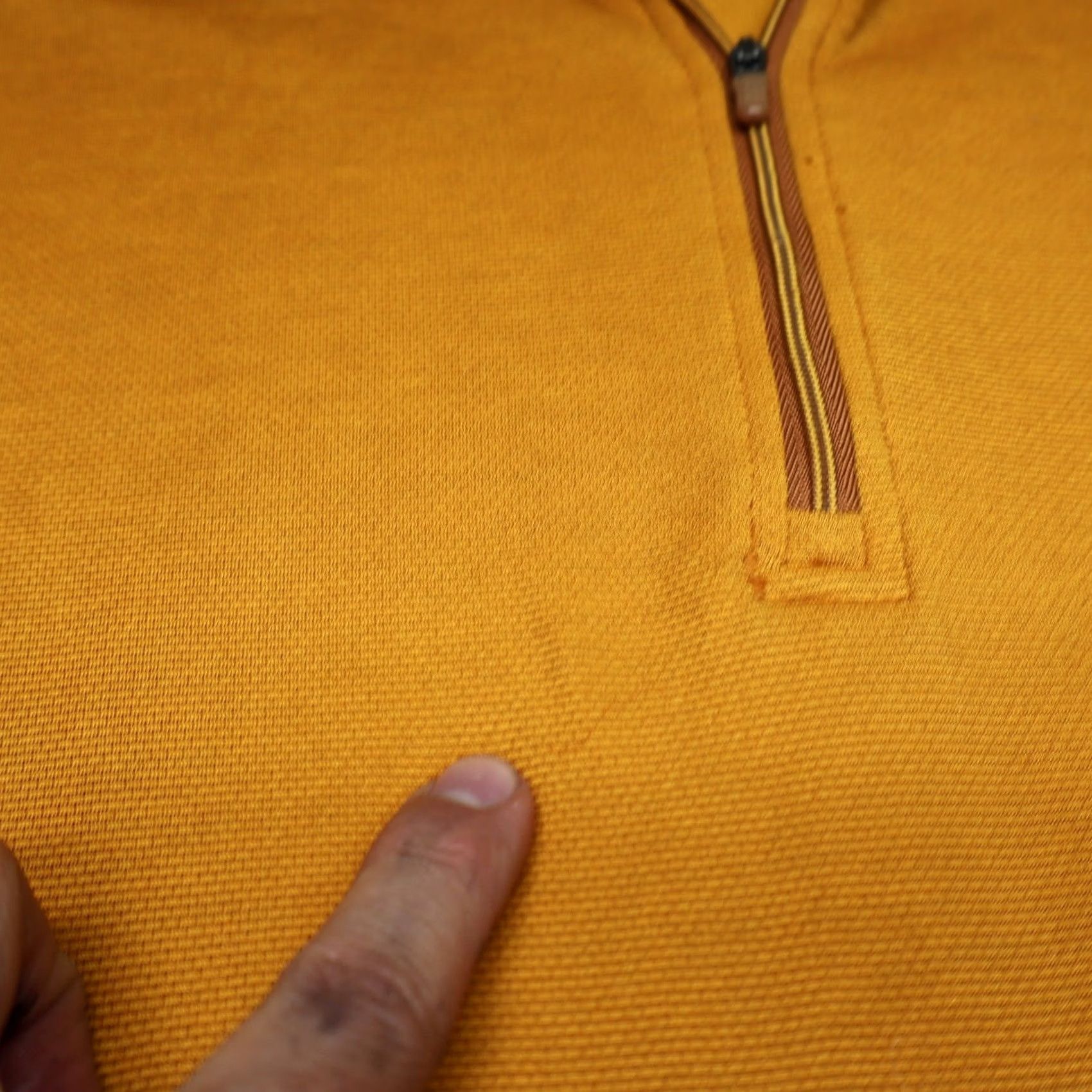 Patagonia Patagonia Shirt Men XXL Yellow Capilene 1/4 Zip Pullover Baselayer Size US XXL / EU 58 / 5 - 7 Thumbnail
