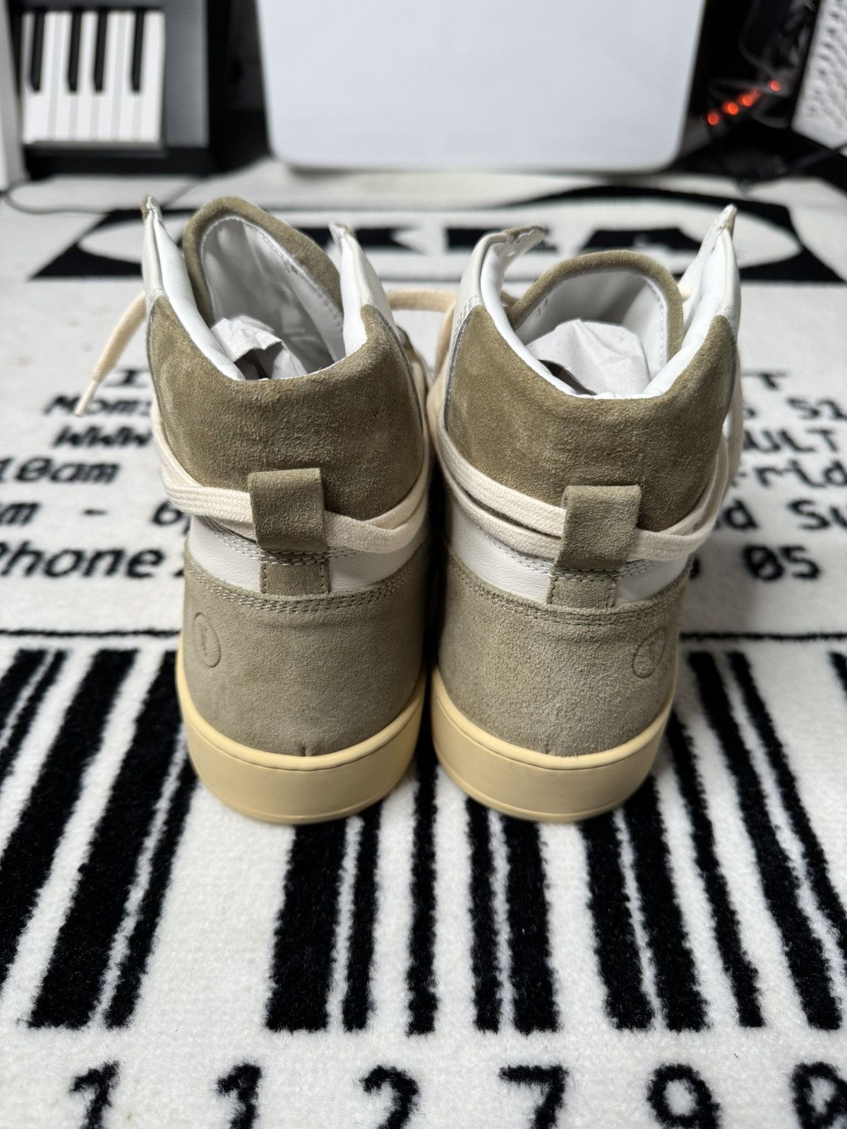 Collegium Collegium Pillar Destroyer High Richie Le “Sage Suede” Size US 11 / EU 44 - 5 Thumbnail