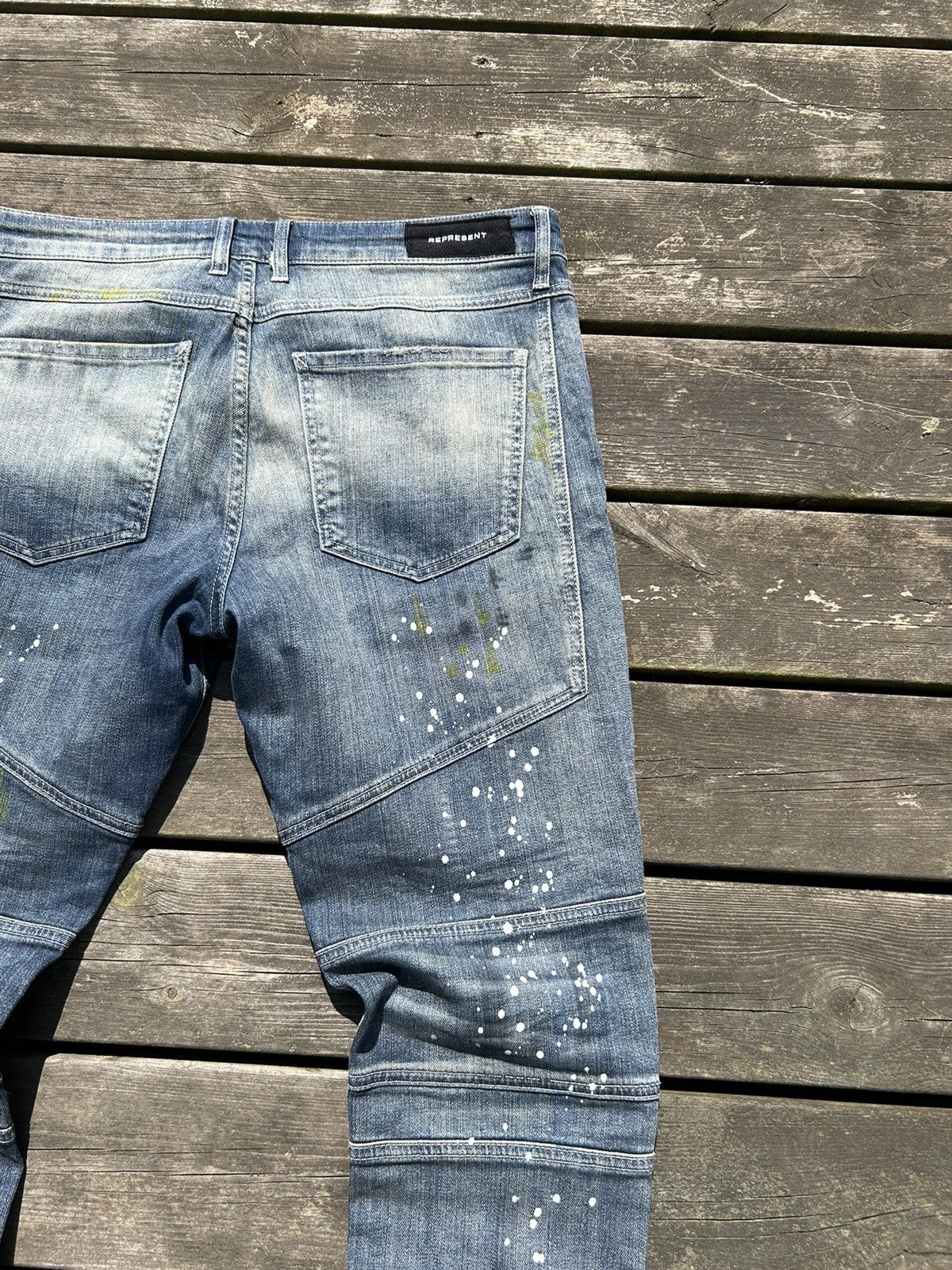 Represent Clo. Represent Slim Tapered Jeans Size US 34 / EU 50 - 11 Thumbnail
