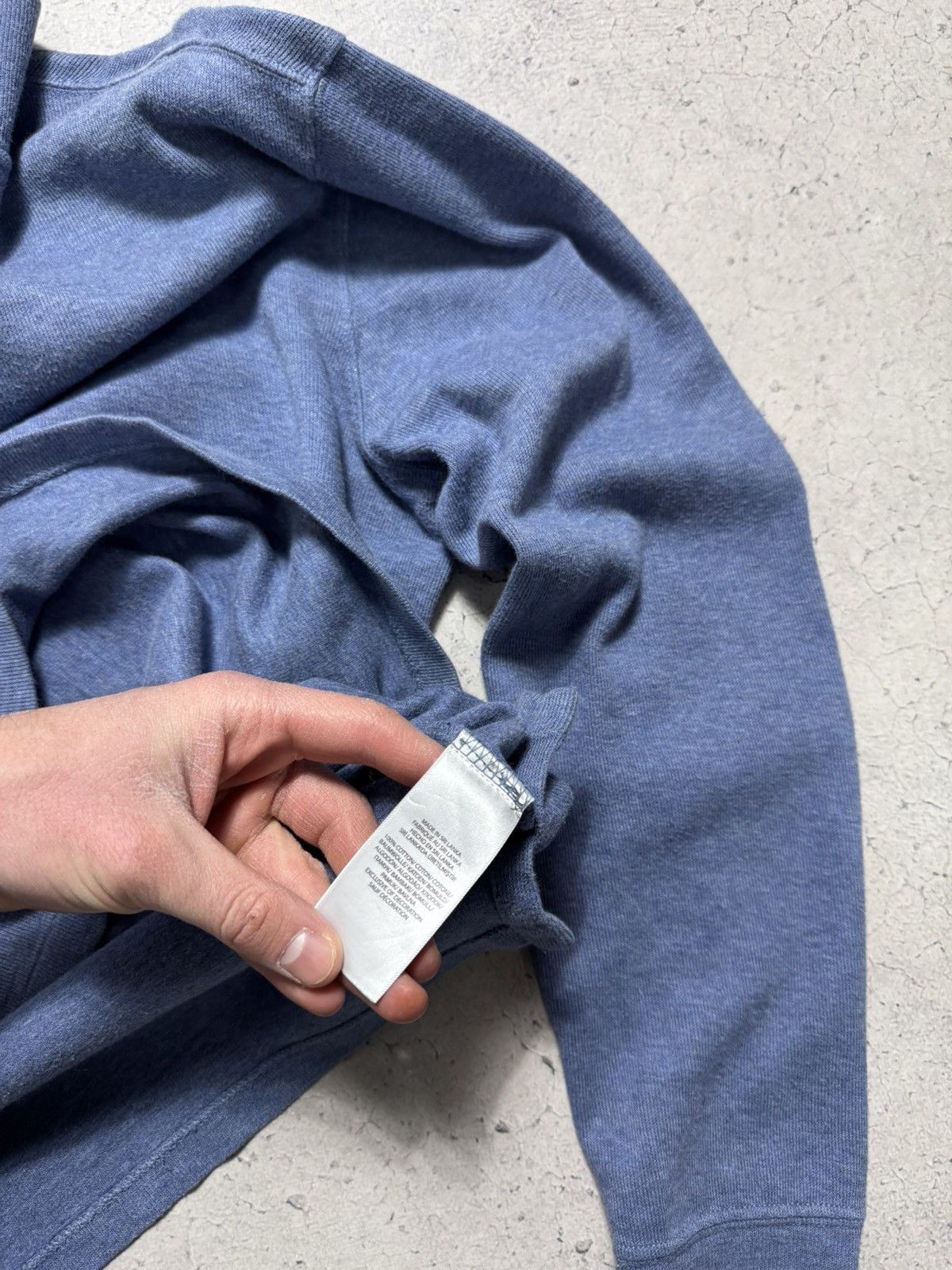 Polo Ralph Lauren Polo Ralph Lauren 1/4 Zip Sweatshirt Blue Size M Size US M / EU 48-50 / 2 - 8 Thumbnail