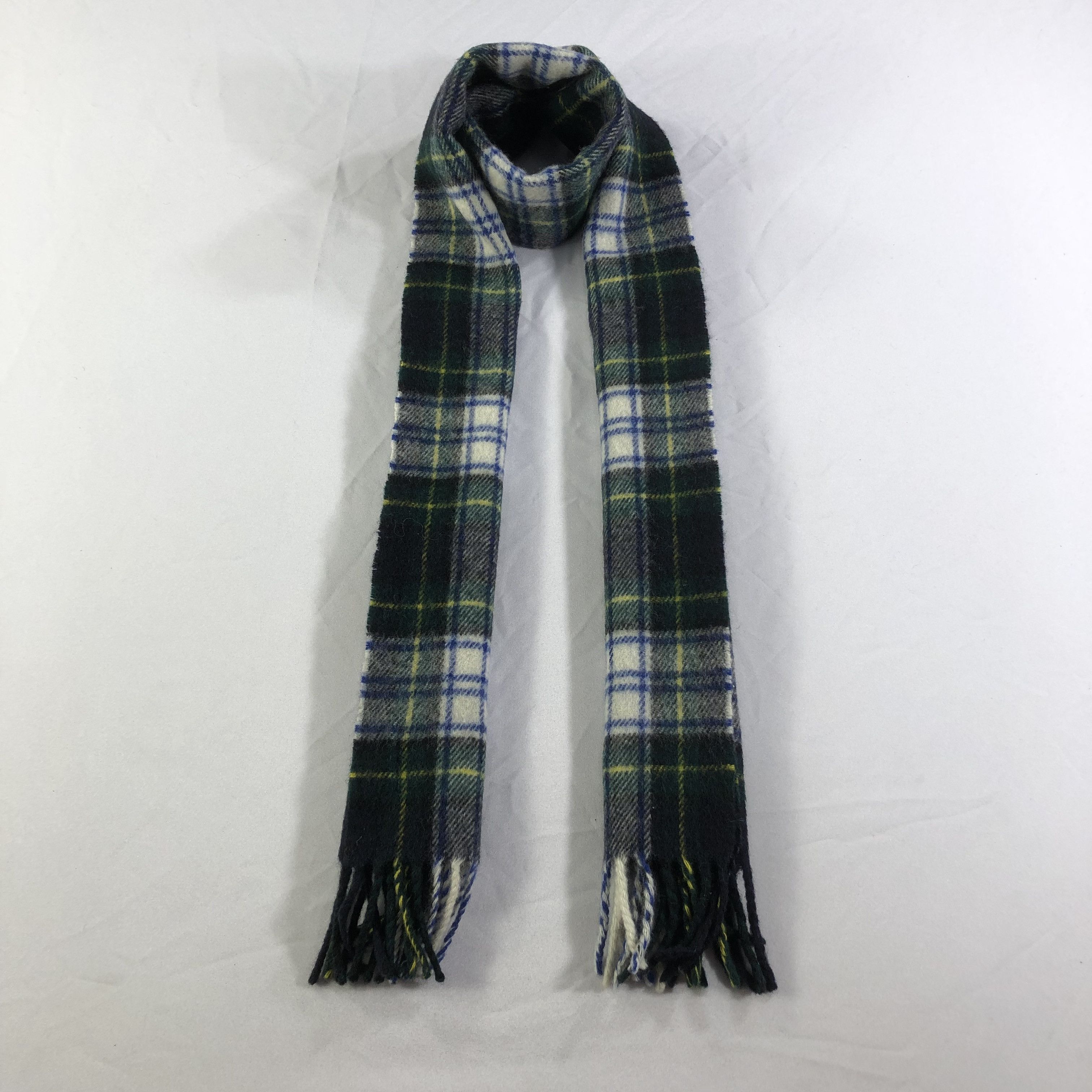 Polo Ralph Lauren Polo Ralph Lauren Tartan Wool Scarf Muffler V1414 Size ONE SIZE - 1 Thumbnail