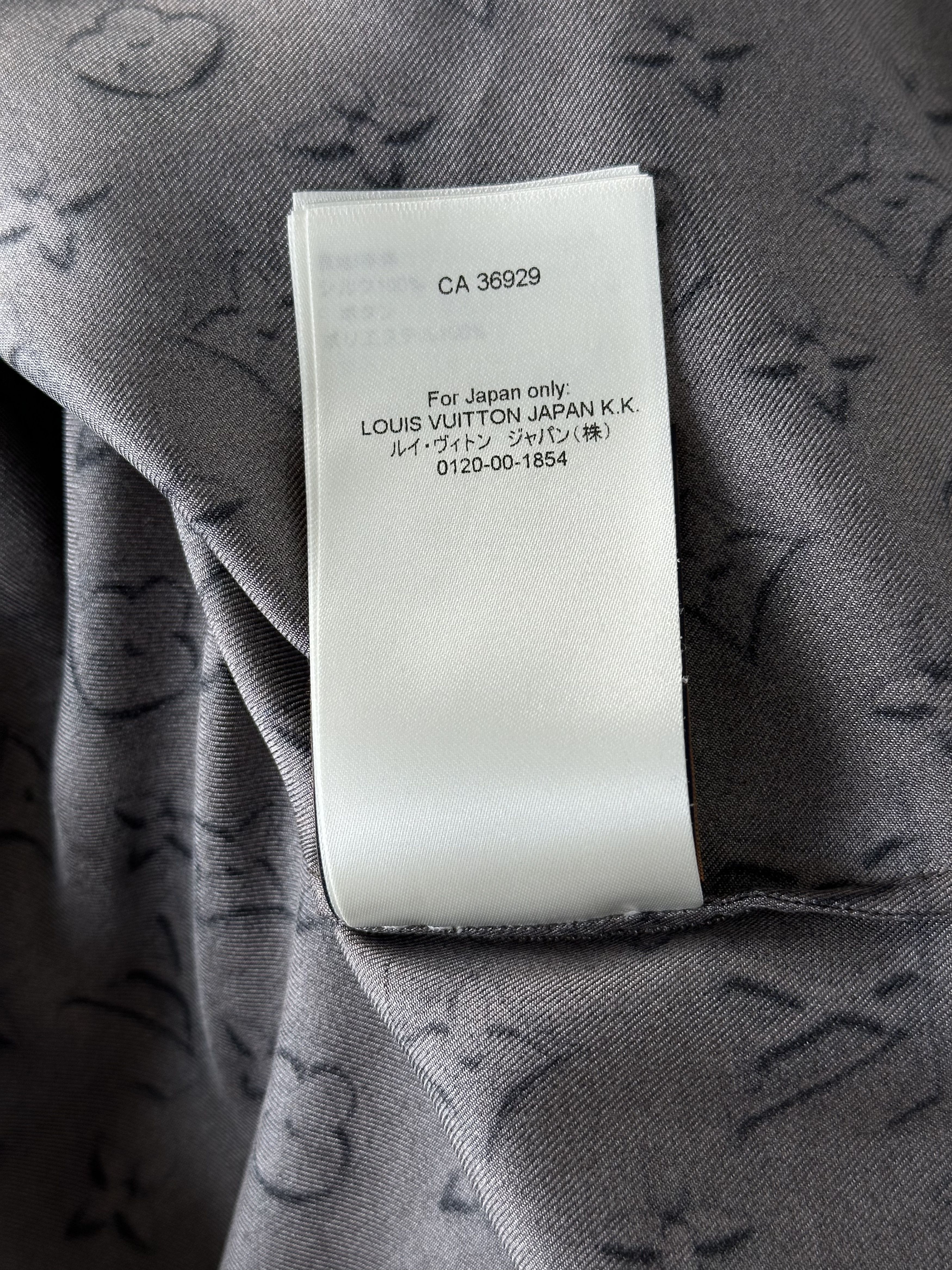 Louis Vuitton Louis Vuitton Brown Monogram Silk Button Up Shirt Size US S / EU 44-46 / 1 - 9 Thumbnail