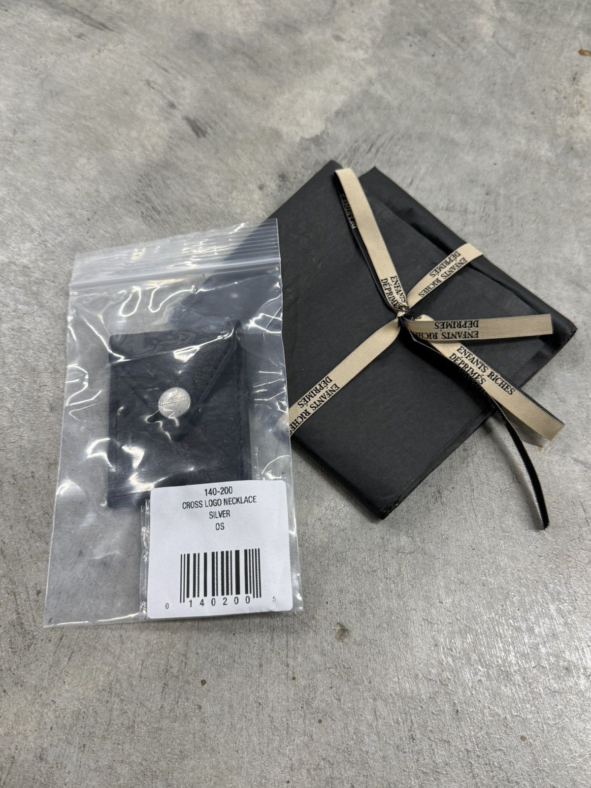 Enfants Riches Deprimes Enfants Riches Déprimés Cross Logo Necklace Size ONE SIZE - 7 Thumbnail