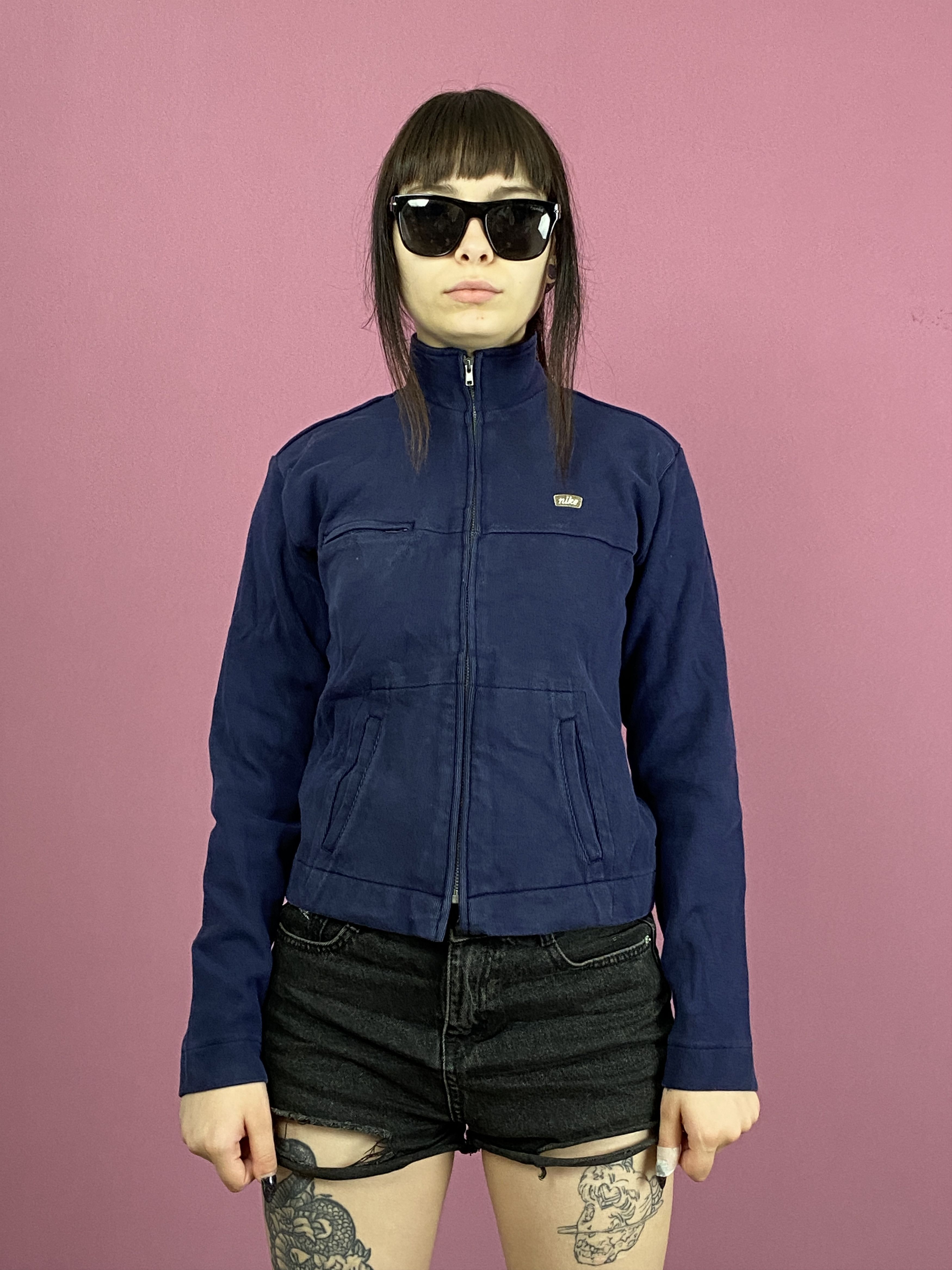 Nike × Vintage Nike Vintage Women's Full Zip Sweatshirt - S Size S / US 4 / IT 40 - 1 Thumbnail