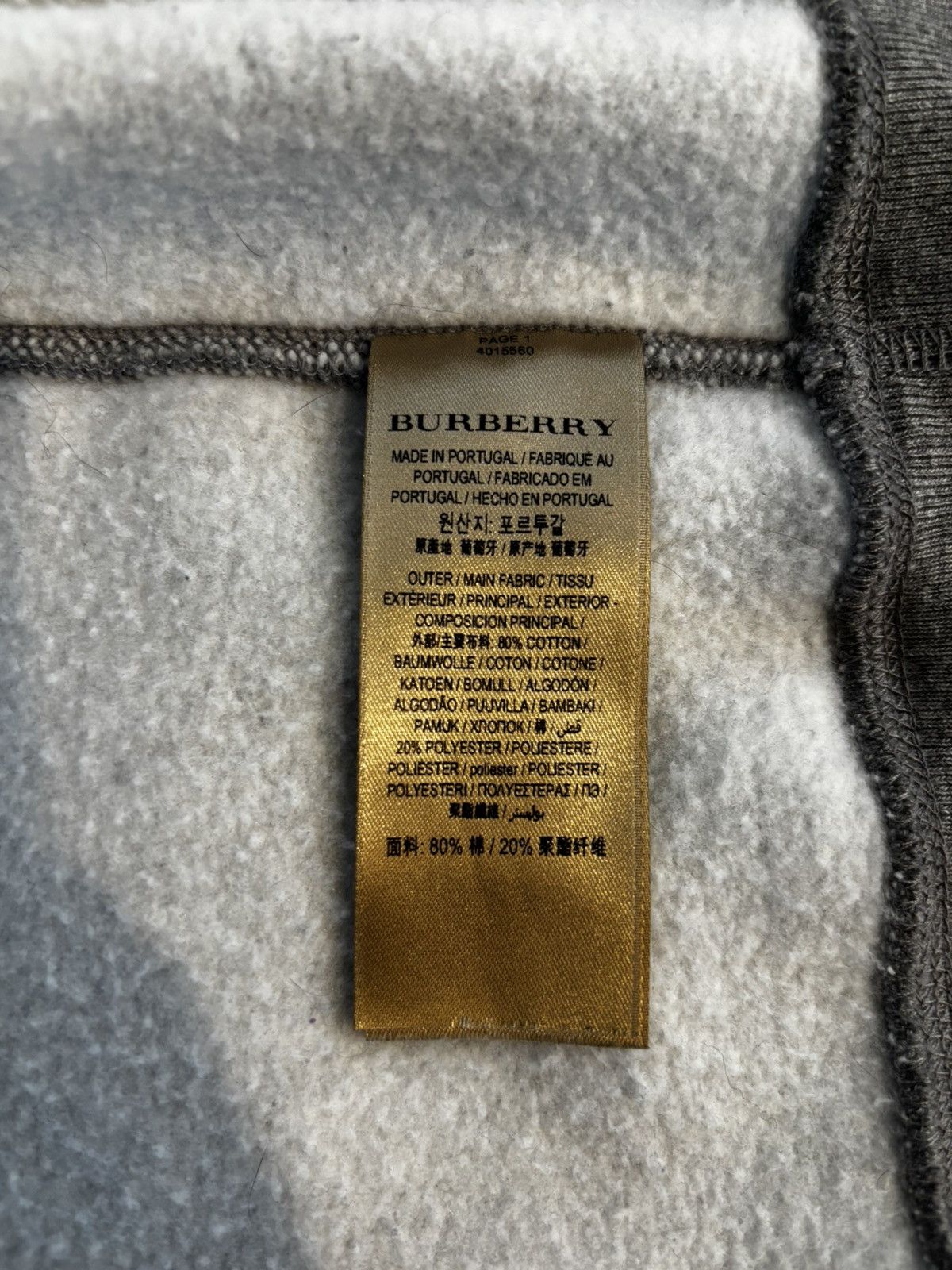 Burberry Burberry Logo Hoodie Size US M / EU 48-50 / 2 - 6 Thumbnail