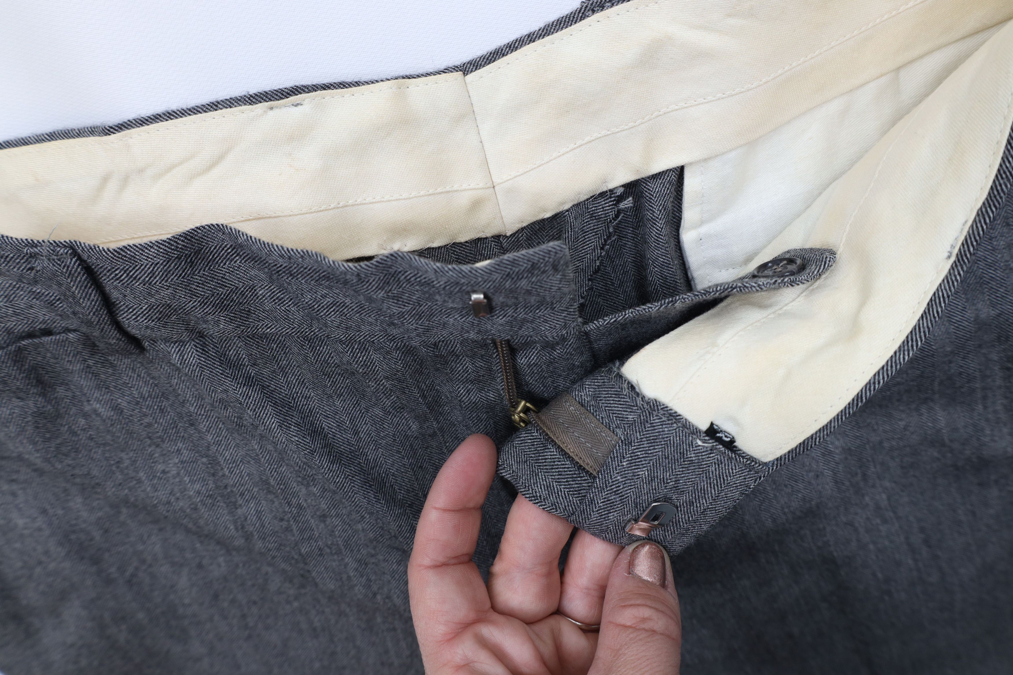 Vintage Vintage 60s 70s Streetwear Wool Wide Leg Chino Pants USA Size US 36 / EU 52 - 8 Thumbnail