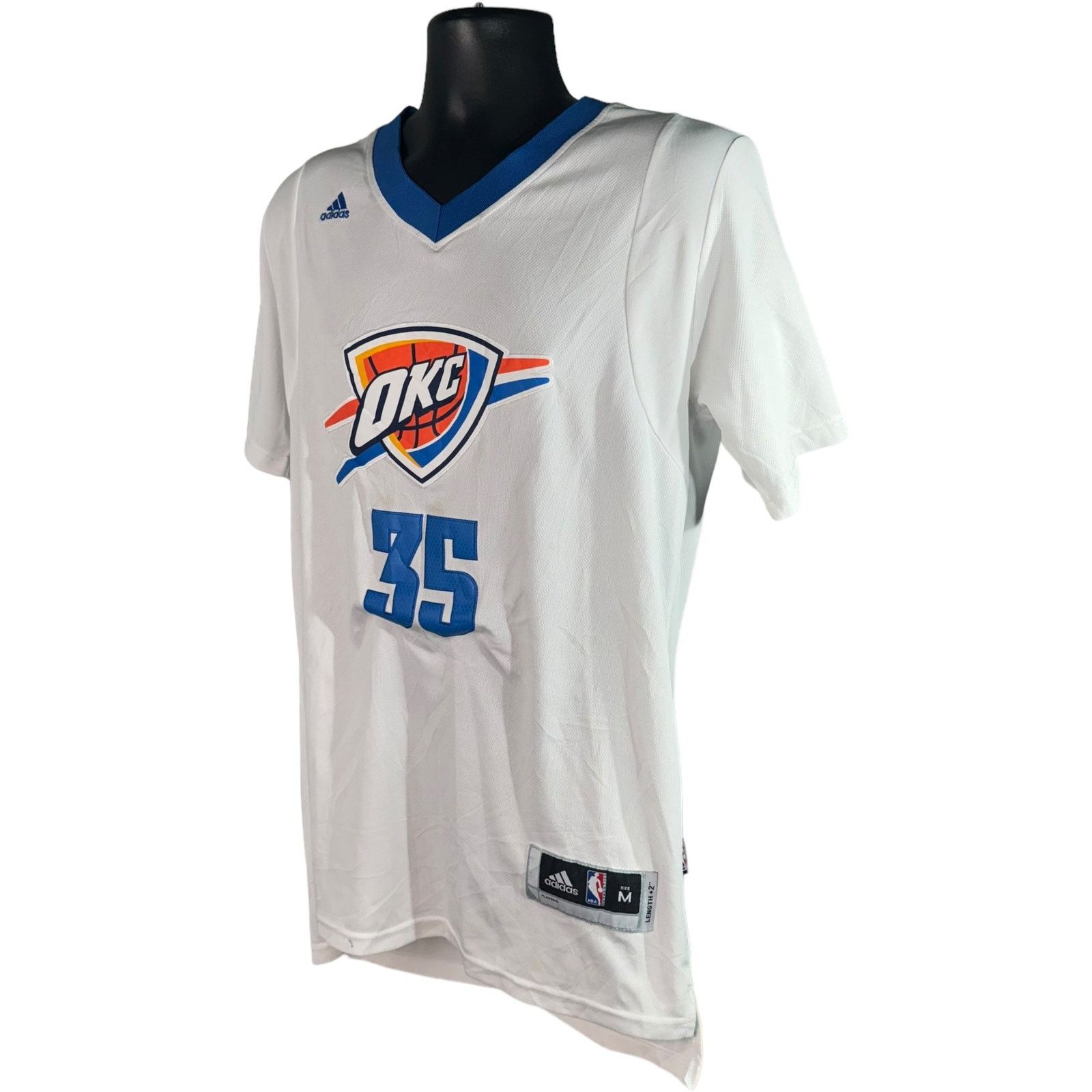 Adidas NBA Oklahoma City Thunder #35 Kevin Durant Jersey Size US M / EU 48-50 / 2 - 3 Thumbnail
