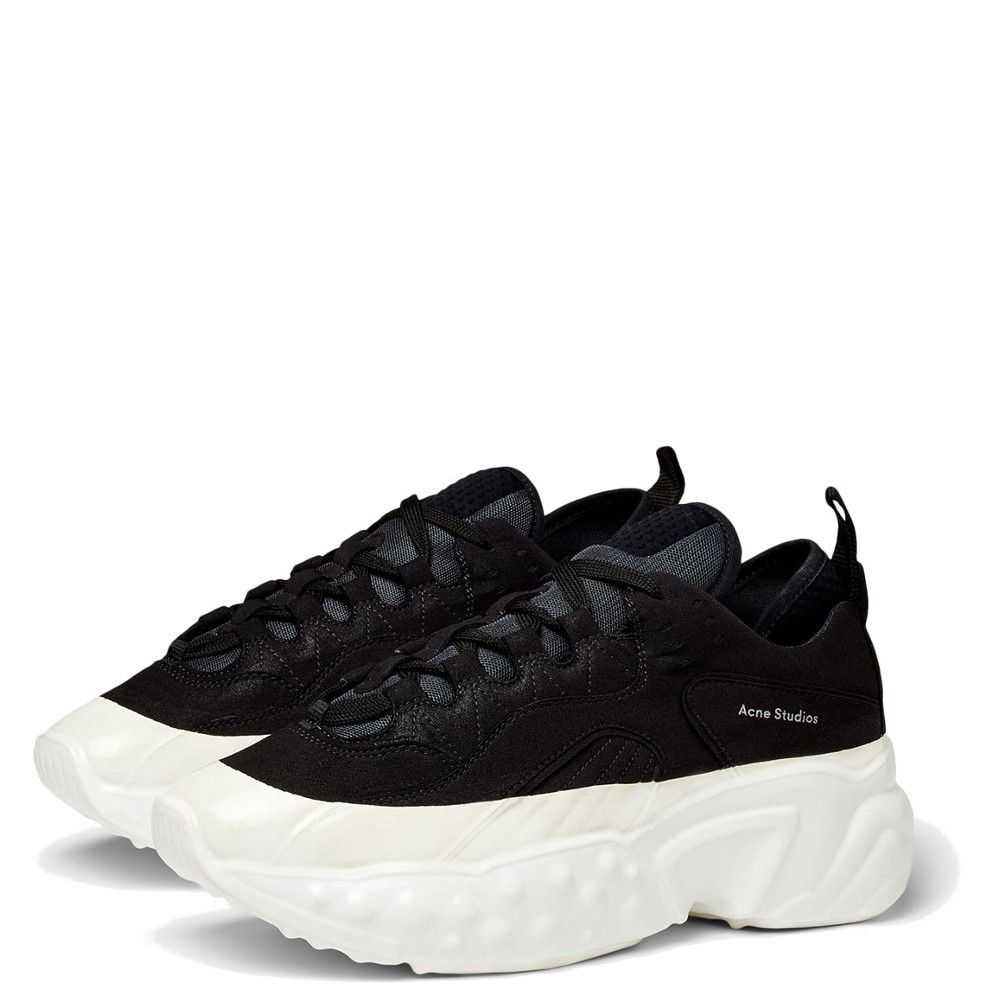 Acne Studios Acne Studios Rockaway Dip Gum Black White Sneaker US 12 EU45 Size US 12 / EU 45 - 1 Thumbnail