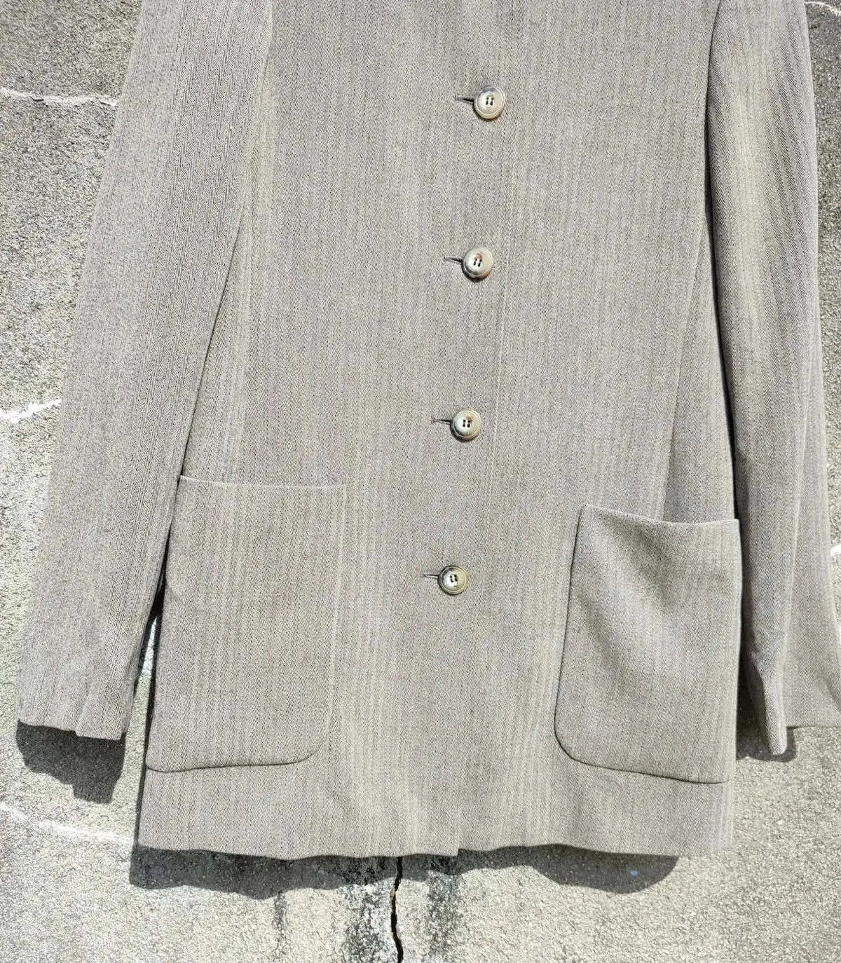 Designer × Max Mara MaxMara Weekend Line Wool Blend Collarless Blazer Size M / US 6-8 / IT 42-44 - 5 Thumbnail