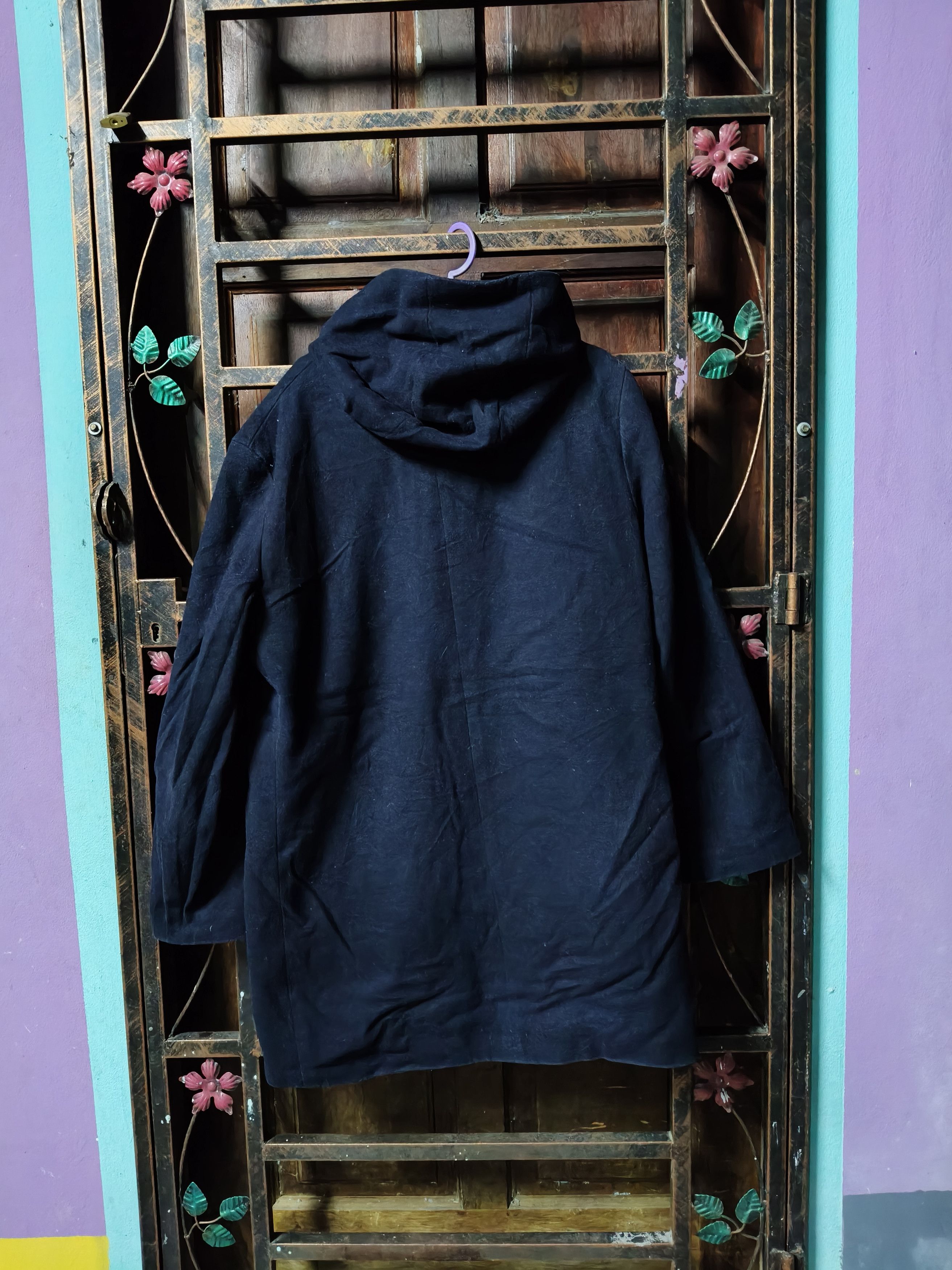 GU GU Wool zipper Long Coat Size US L / EU 52-54 / 3 - 2 Thumbnail