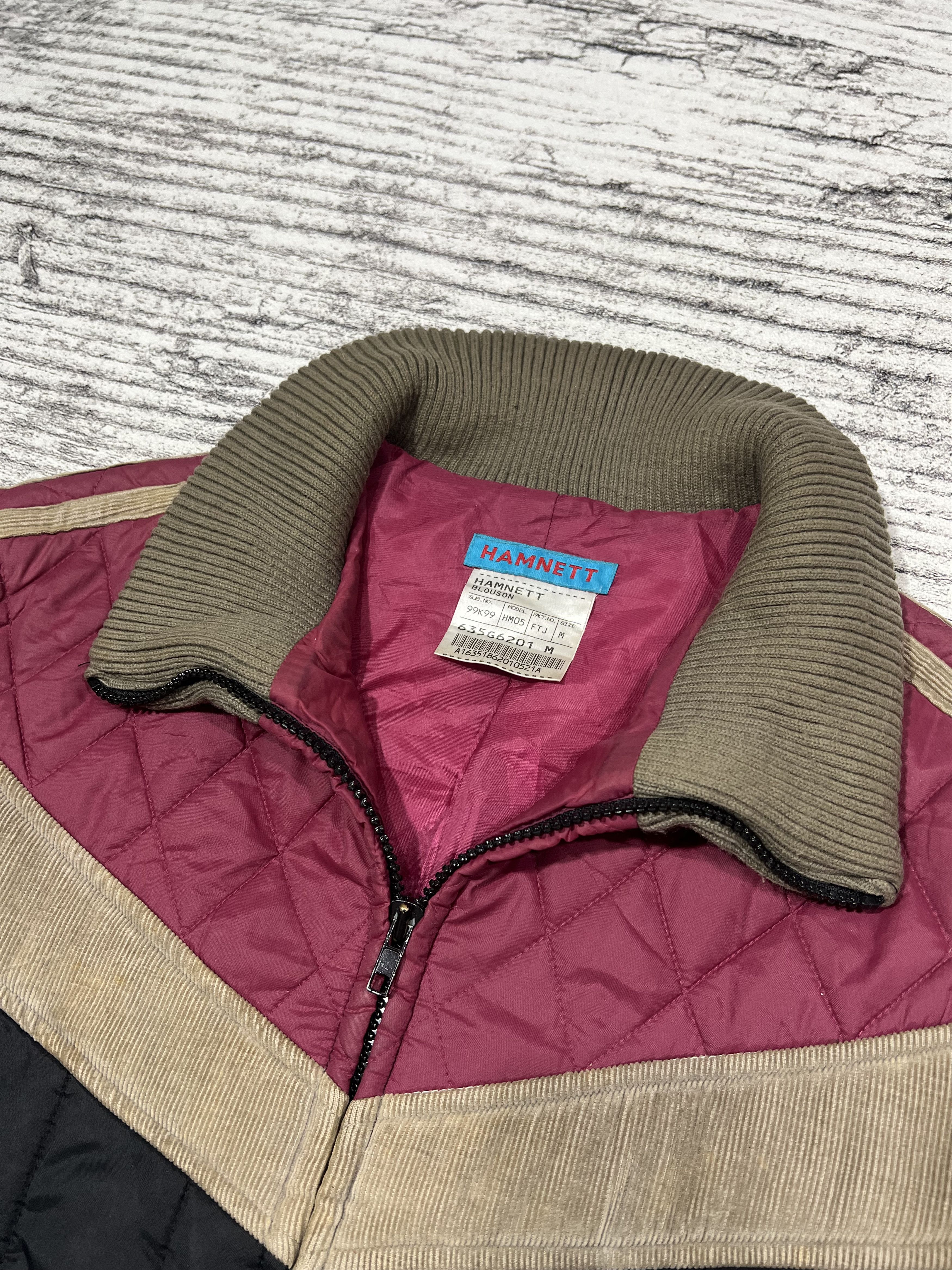Katharine Hamnett London 2000s Katharine Hamnett Blouson Hybrid Puffer y2k Lgb Ifsix Size US L / EU 52-54 / 3 - 5 Thumbnail