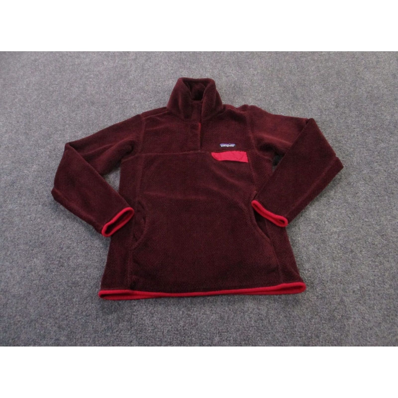 Patagonia Patagonia Jacket Womens XS Red Snap Fleece Mid-Length Windproof Pockets Casual, Regular, XS Womens Jacket Red Patagonia Size XS / US 0-2 / IT 36-38 - 2 Thumbnail