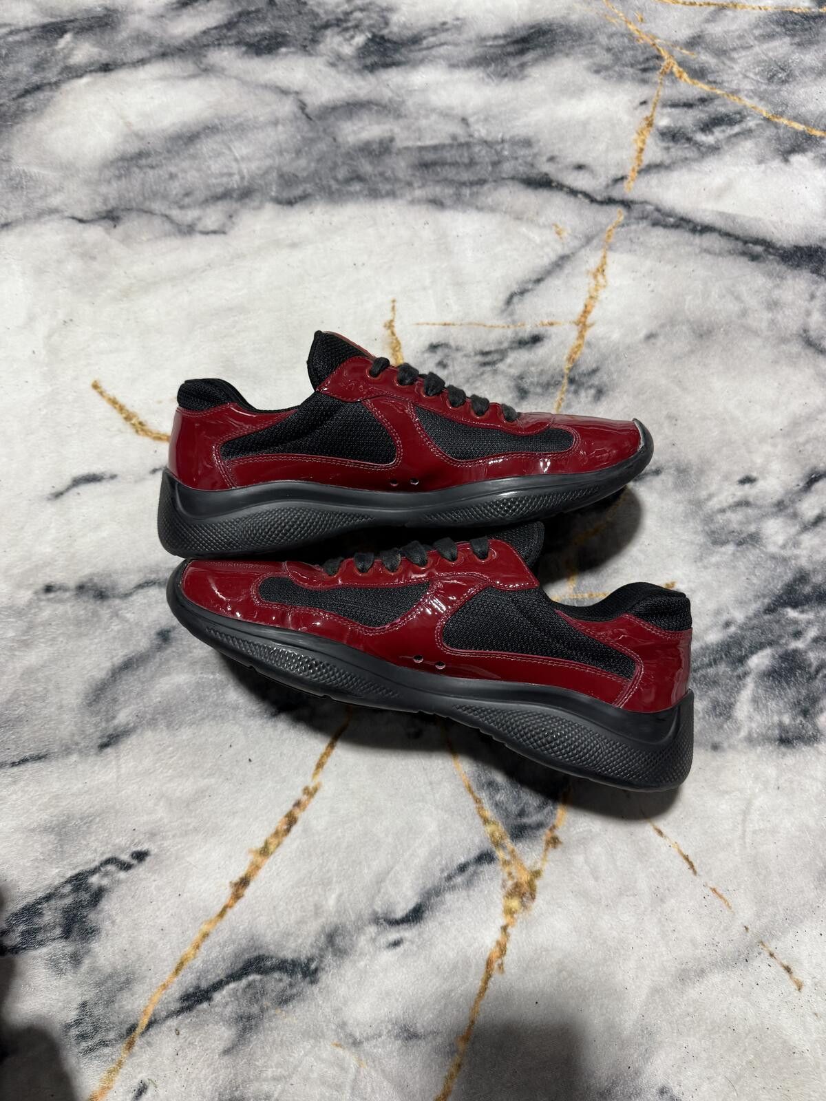 Prada Prada Americas Cup Dark Red/Black - Sz8US Size US 8 / EU 41 - 4 Thumbnail
