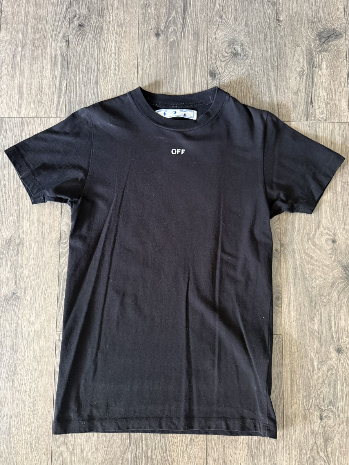 Off-White Off-White SS21 Slim Stencil Tee Size US XS / EU 42 / 0 - 2 Thumbnail